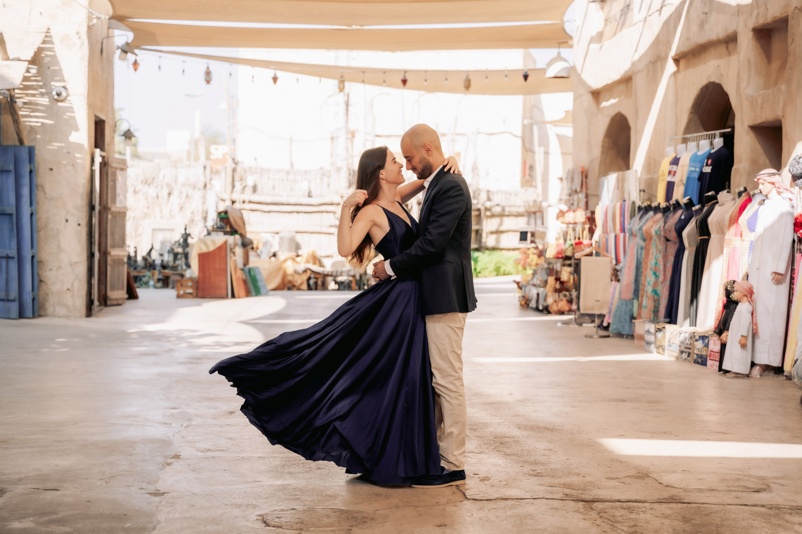 Old Dubai, New Love. Angela Iakovleva — Family Photographer in Dubai
