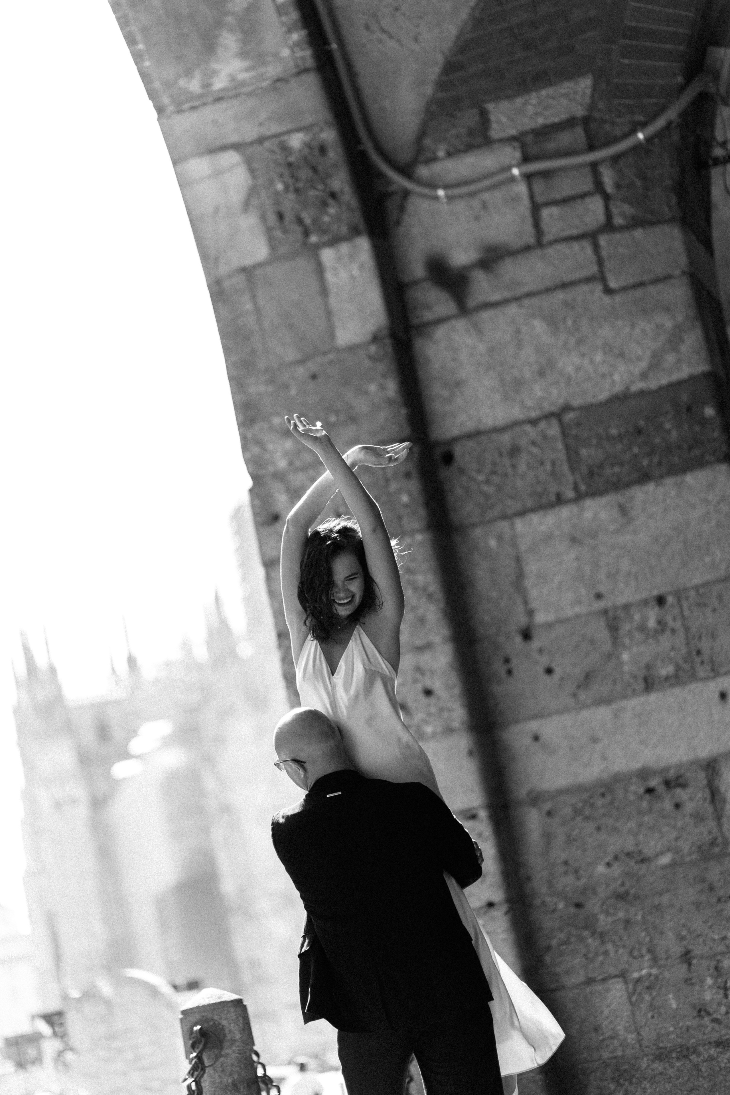 Love story session in Milan, Italy