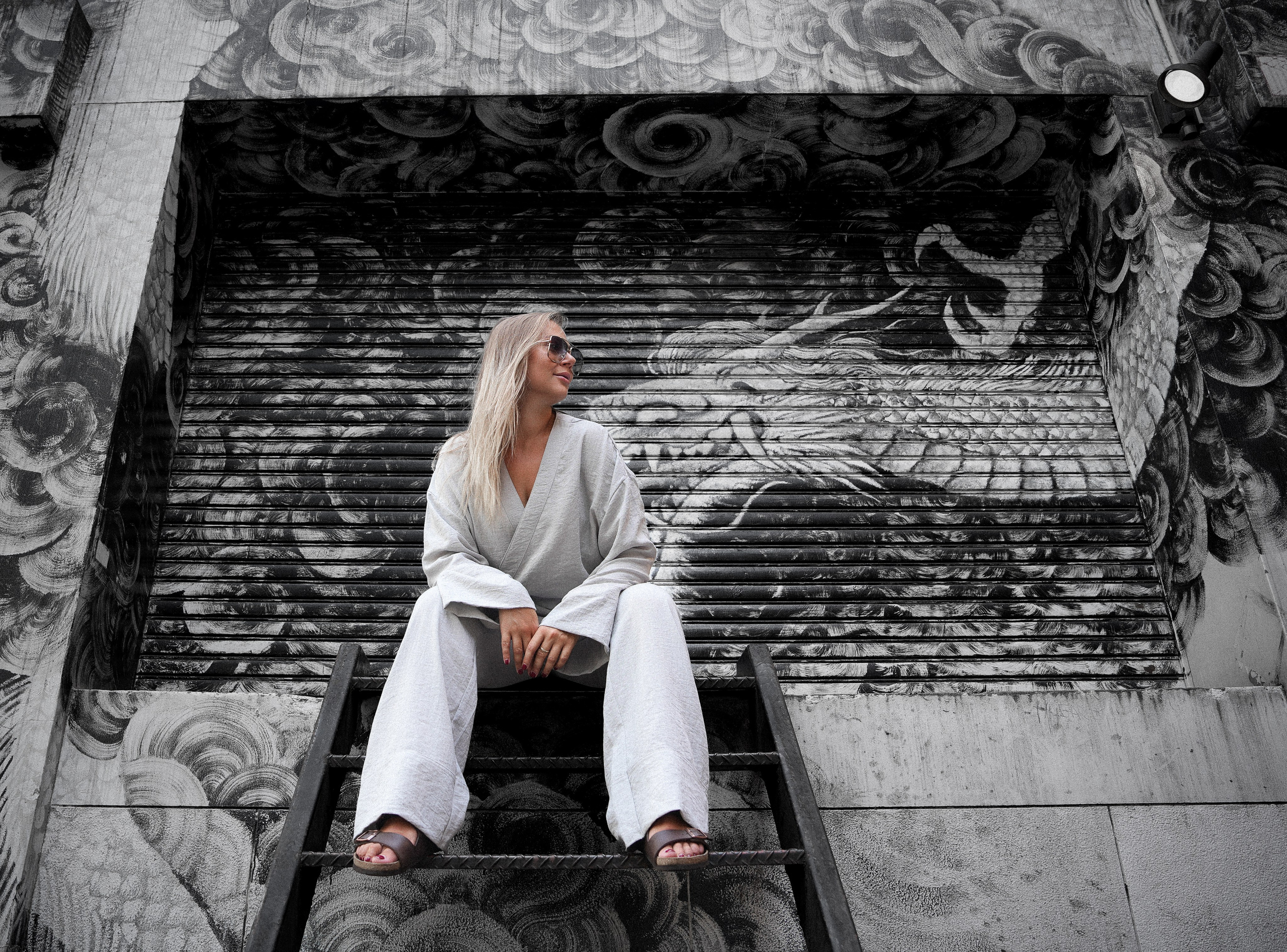 Shinjuku. Фотограф в Токио Япония