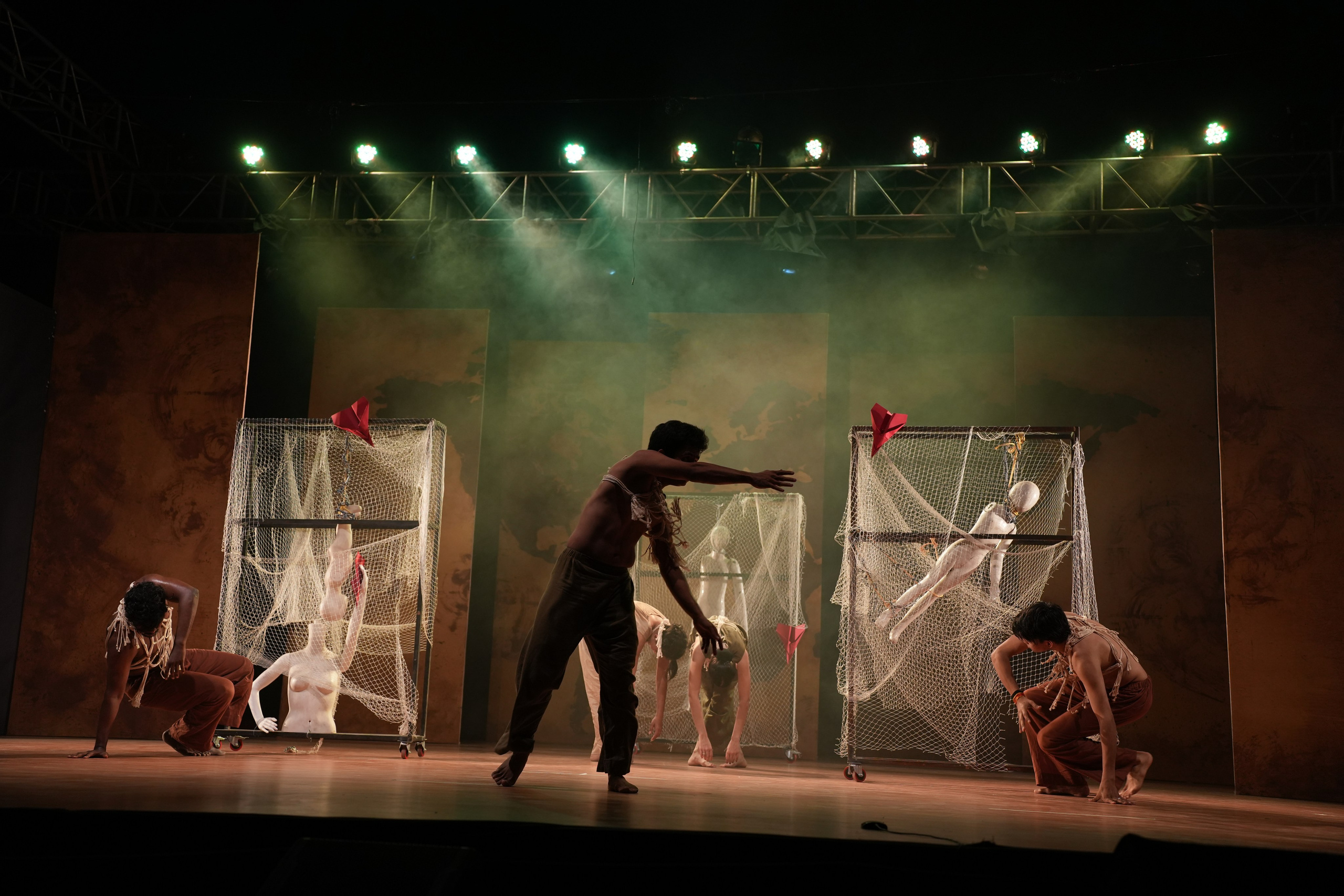 Art Direction for Borderlands Dance Production Abhivyakti 2024