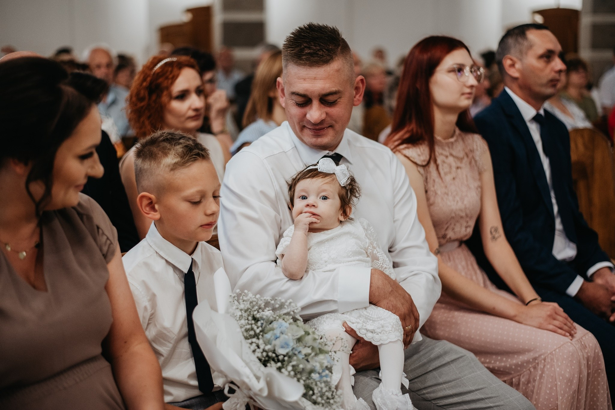 Chrzest Święty Klary. Dominika Strachacka Fotografia | Fotograf ślubny i rodzinny Opole Lubelskie Lublin