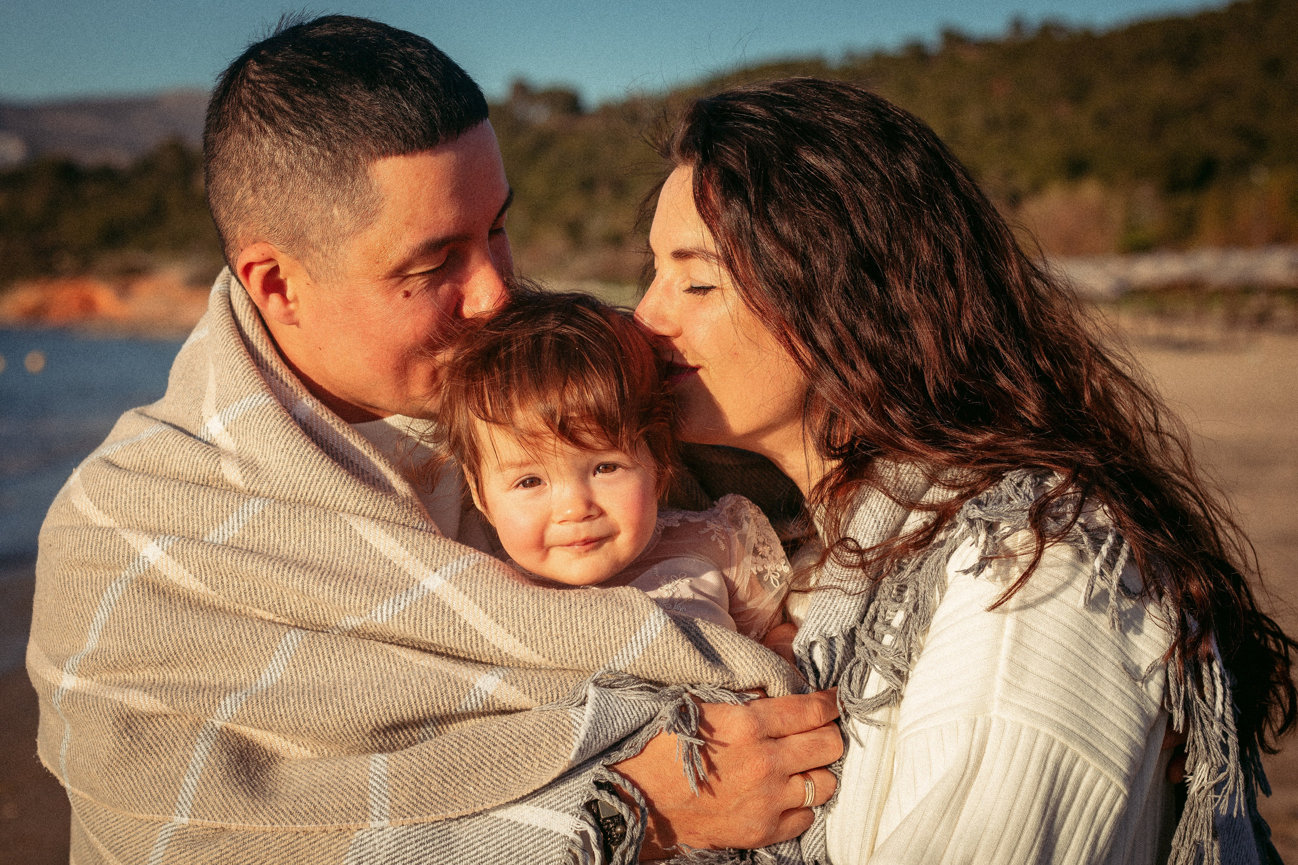 Little Beach Celebration. Family Photographer in Greece