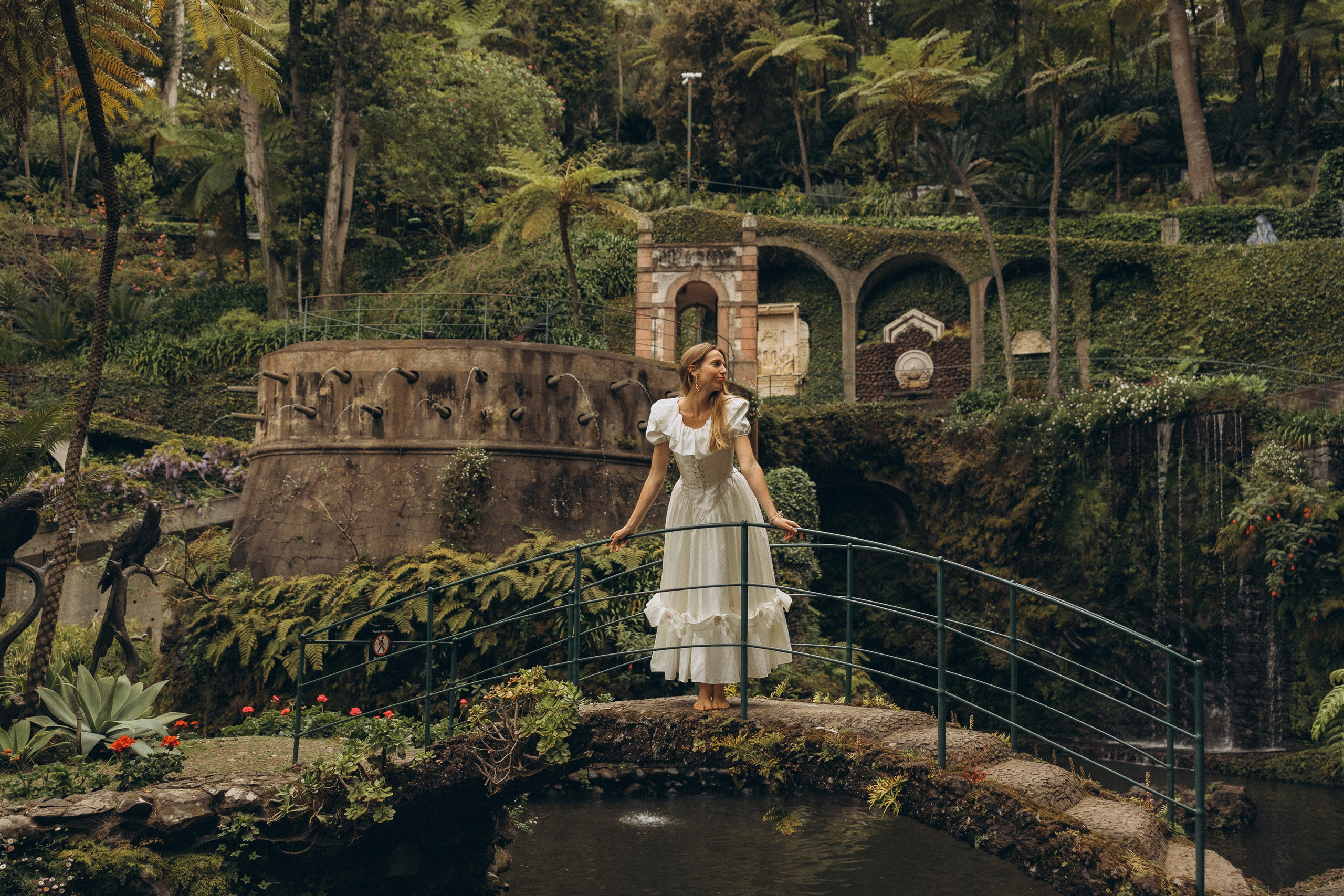 Ladies in the Jardim Monte Palace