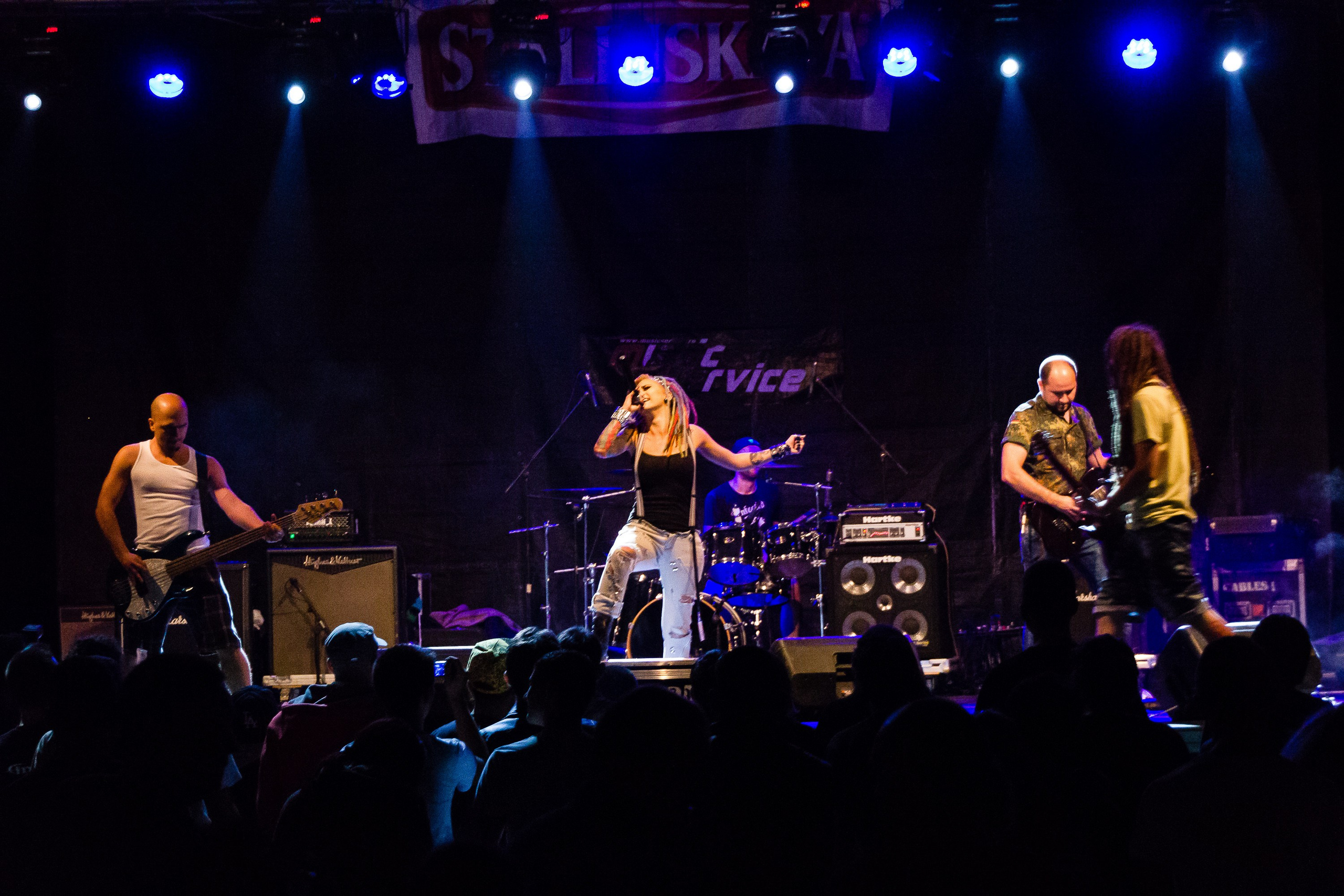 Infected Rain la Rocker’s Challenge, Sasca-Montană, 2013. Pagina principală