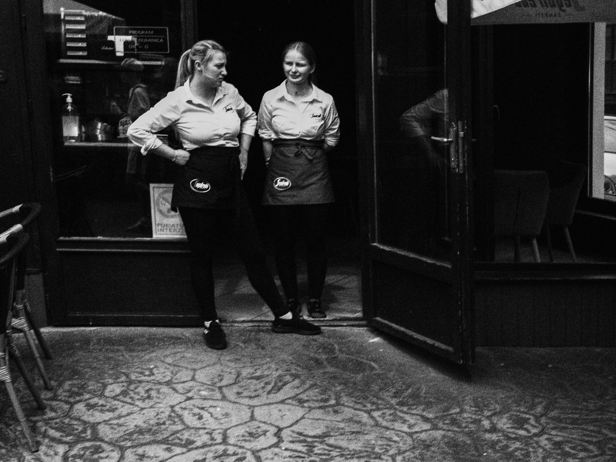 B&W Street. Humanistic street photographer in Bucharest