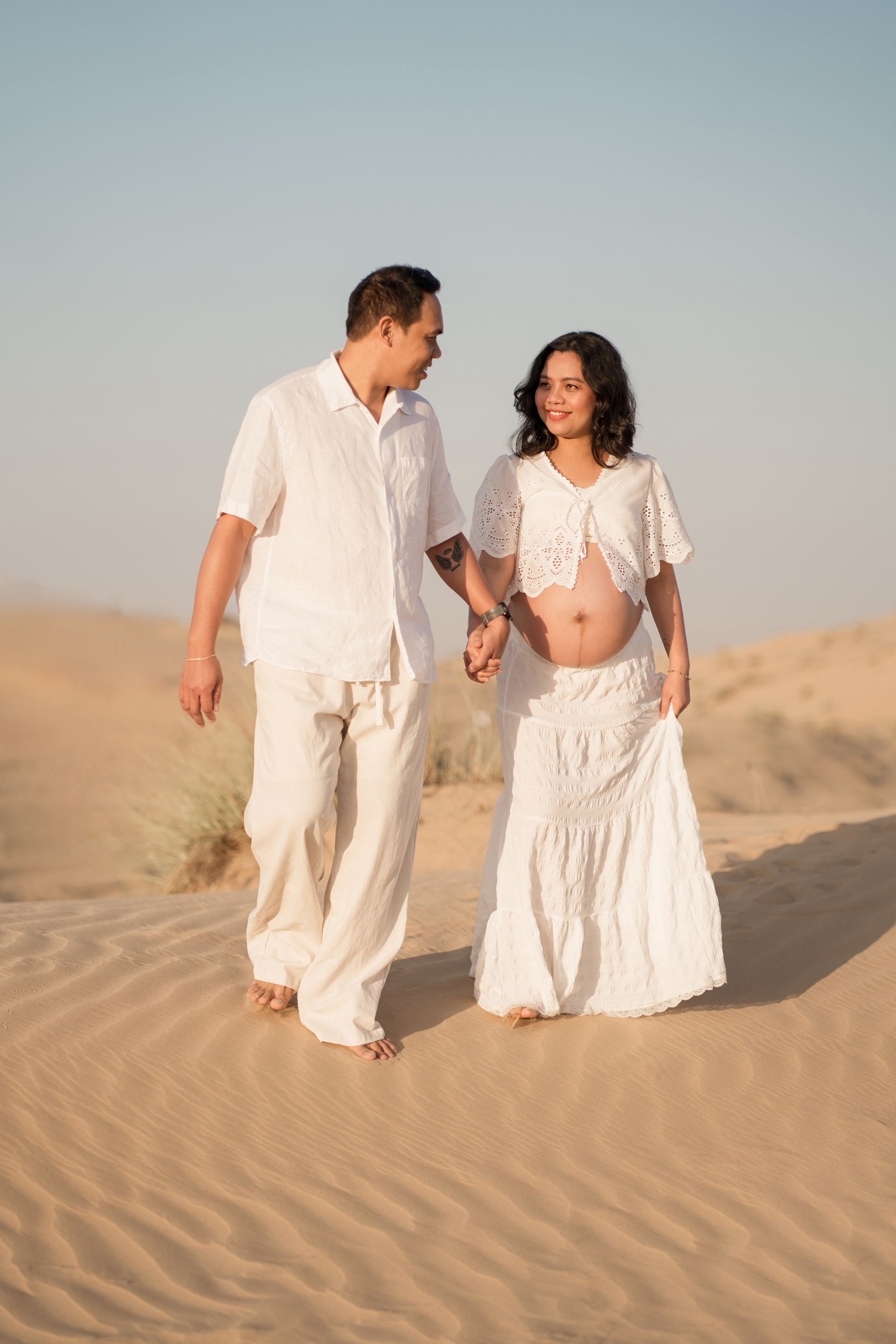 Desert sunrise. Angela Iakovleva — Family Photographer in Dubai