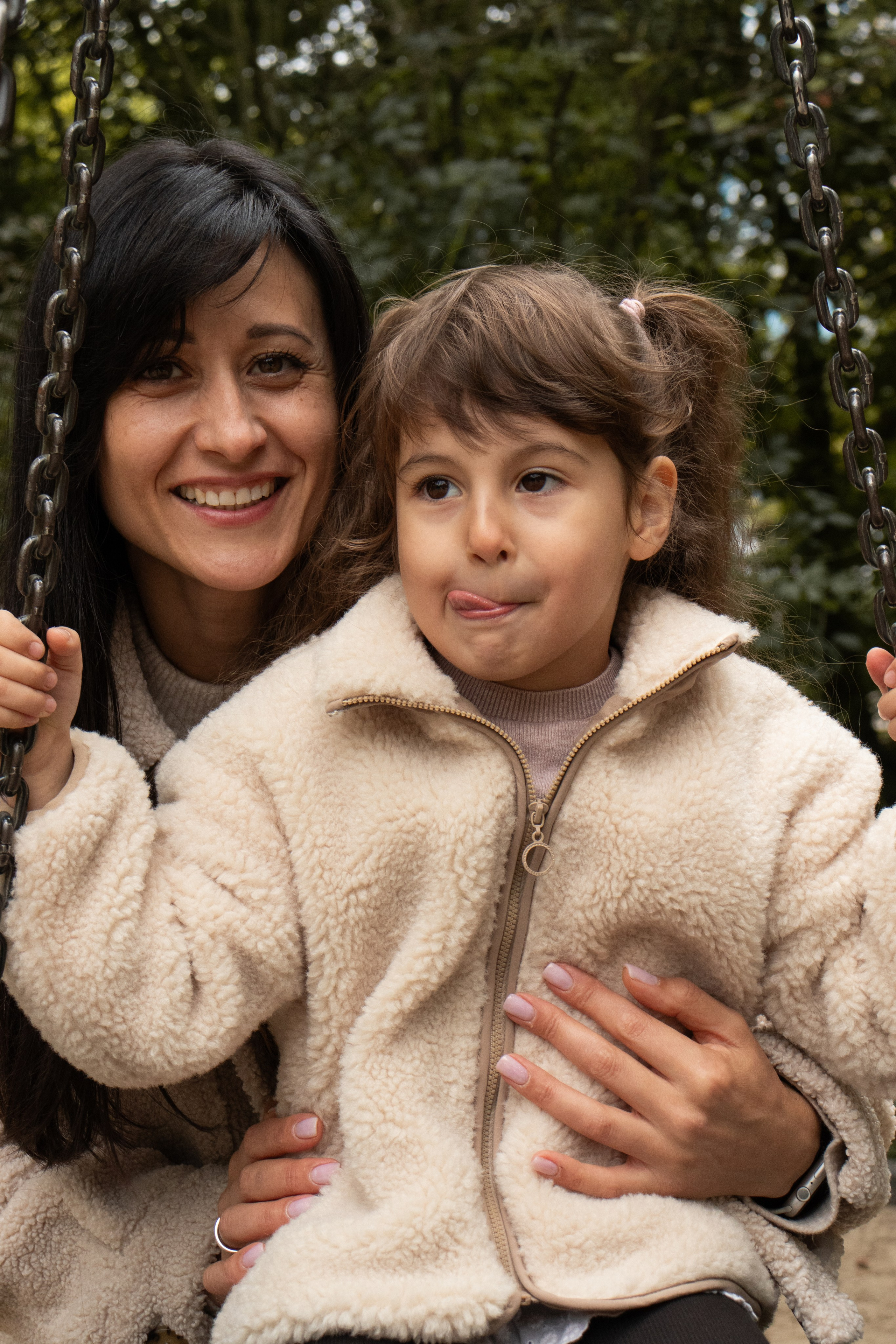 Мама и дочь. Фотограф Лейпциг