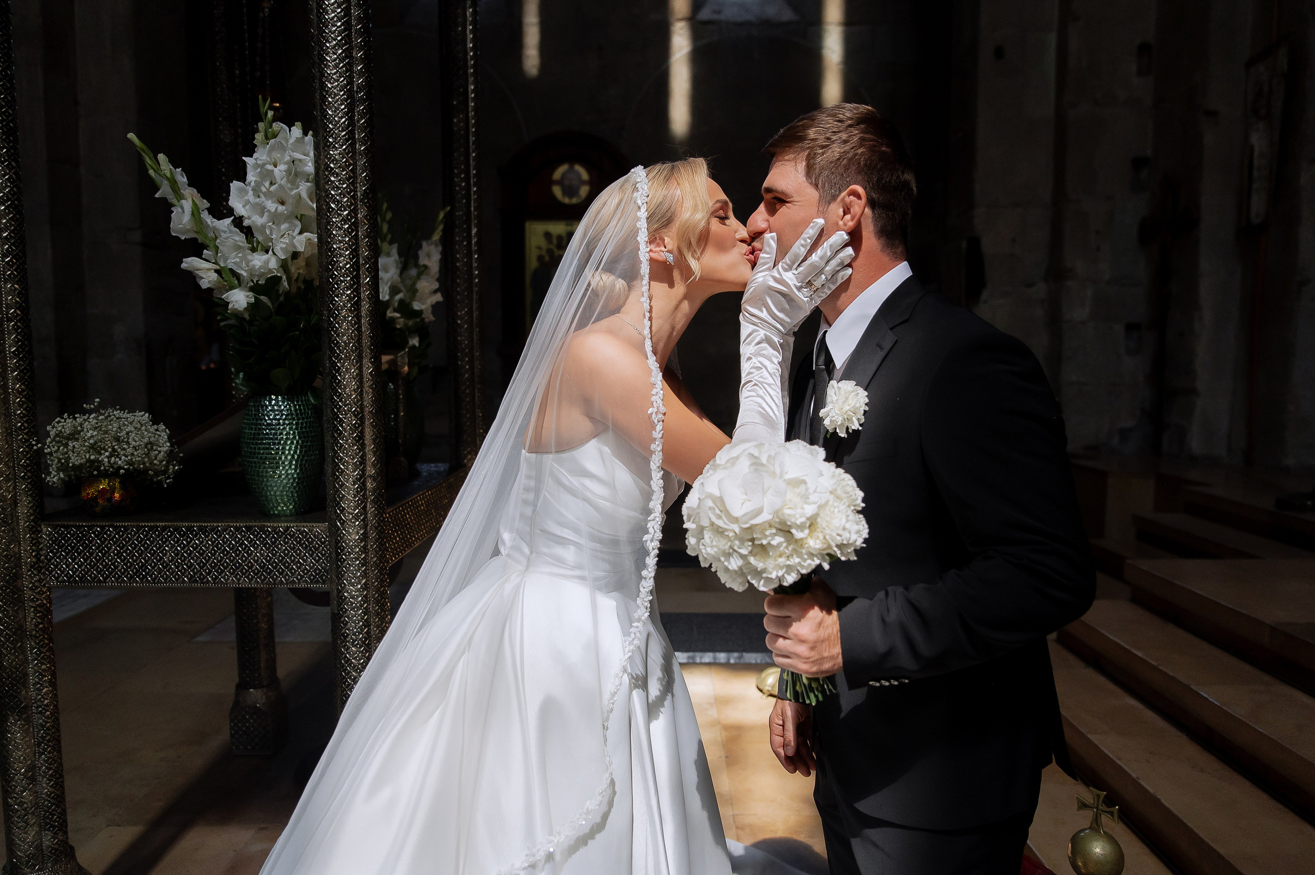 Венчание в Светицховели. Свадебный и семейный фотограф Екатерина Шестакова