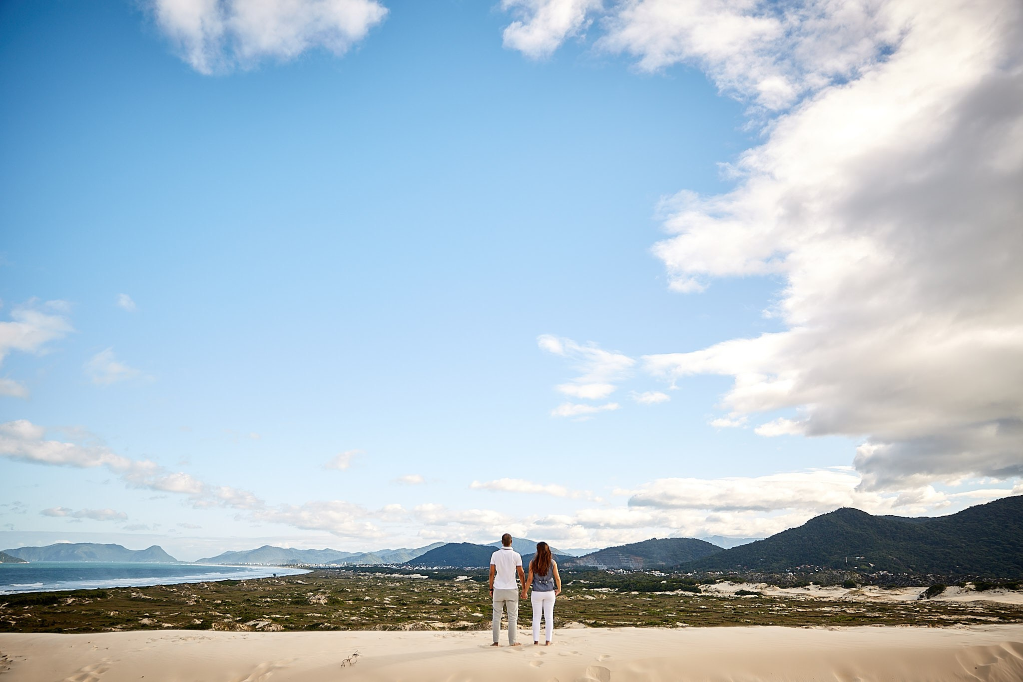 Ensaio Larissa e Weslei. Fotógrafo de casamentos em Florianópolis