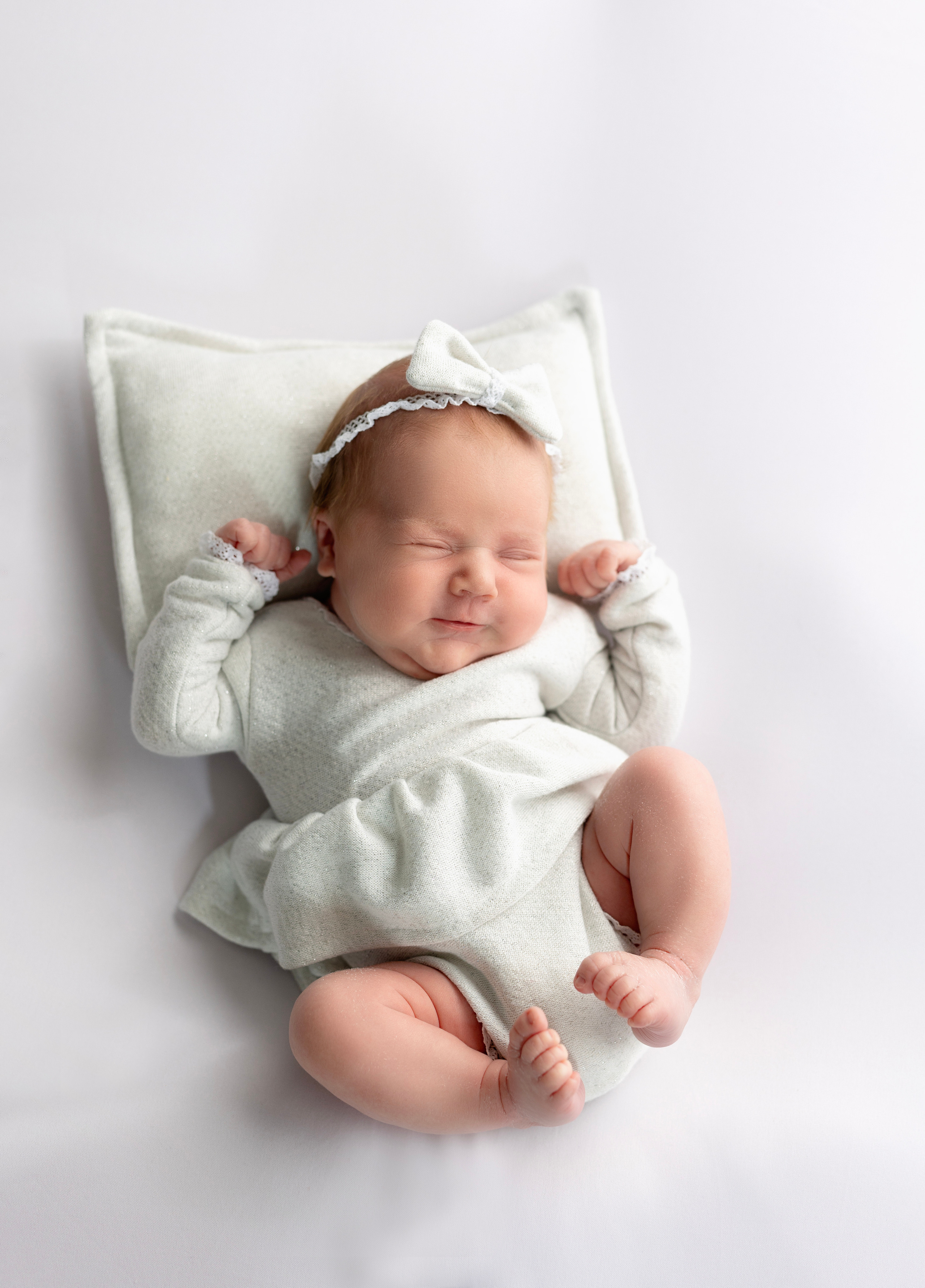 Gestileerde newborn shoot