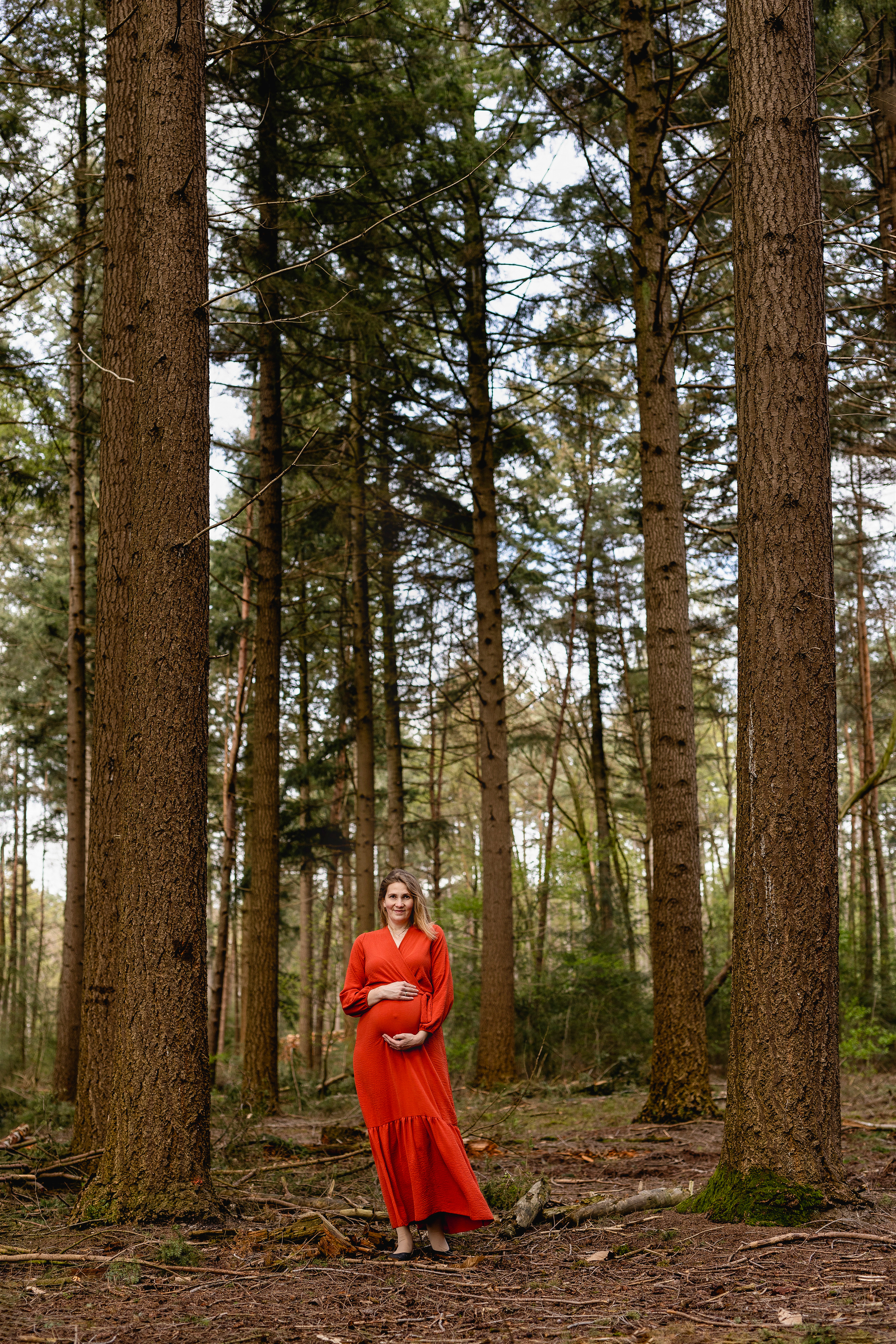 In verwachting te midden van de natuur – zwangerschapsfotoshoot