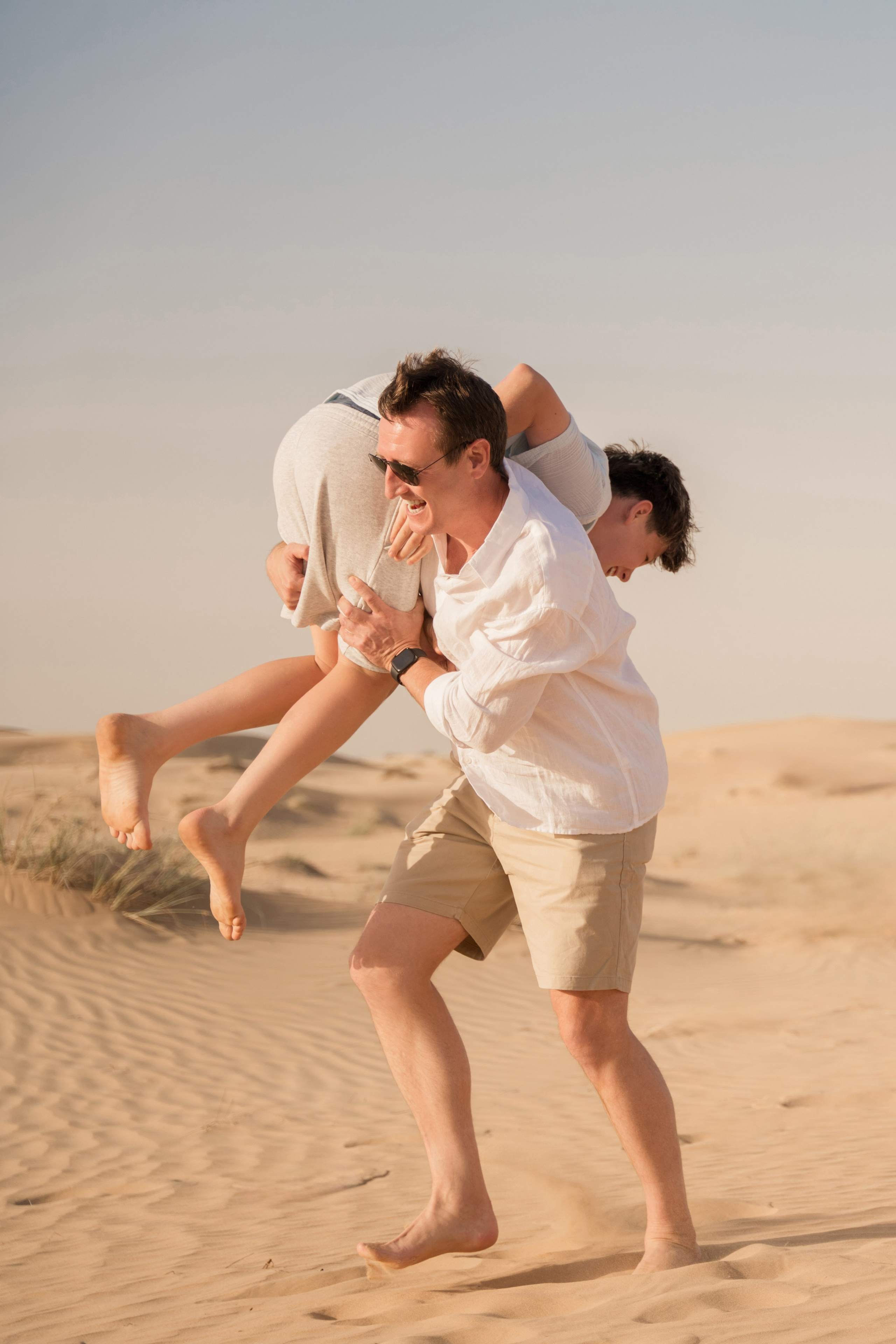 Desert run and fun!. Angela Iakovleva — Family Photographer in Dubai