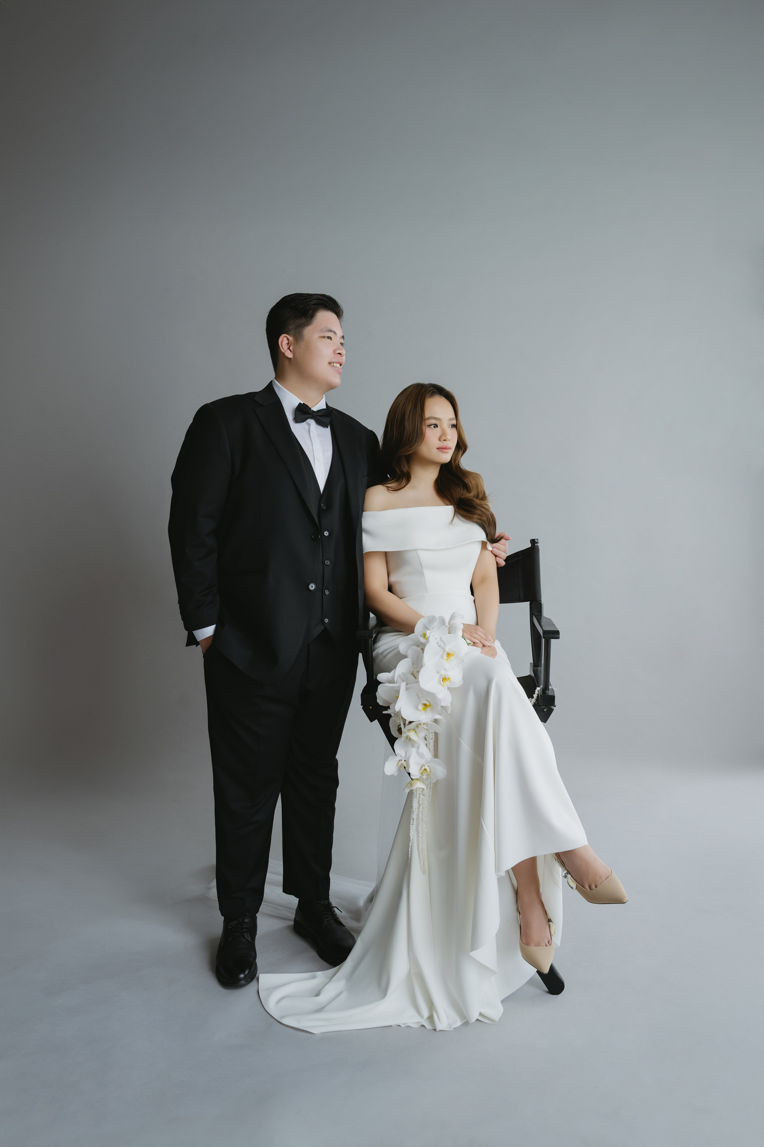 DANG & NGHI wedding photoshoot in studio. Anns wedding photography