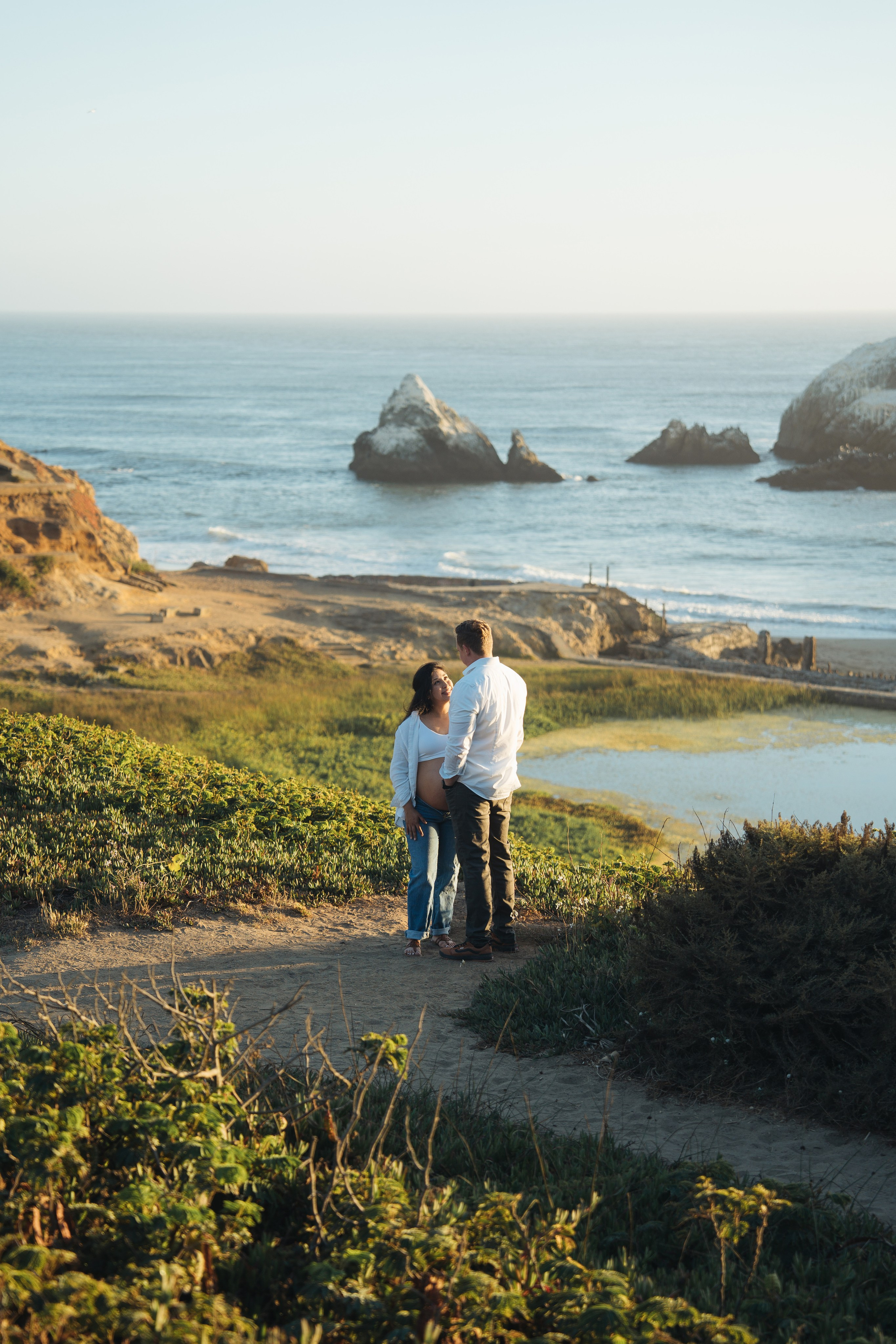 Deicy Maternity Session at Sutro Baths. Soulo Photography | San Francisco Bay Area Based Photographer