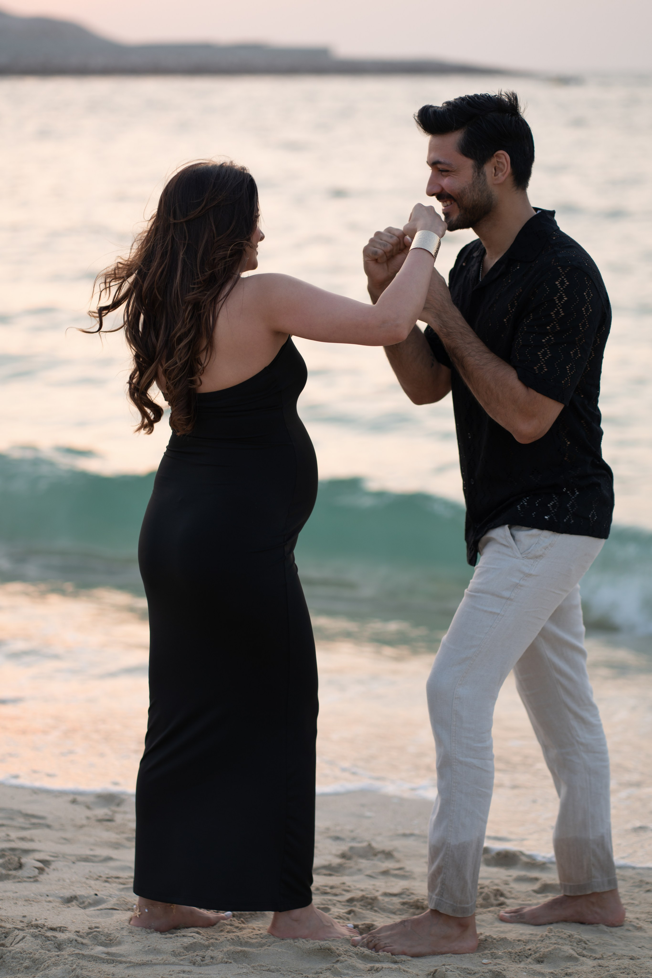 Waves of new beginnings. Angela Iakovleva — Family Photographer in Dubai