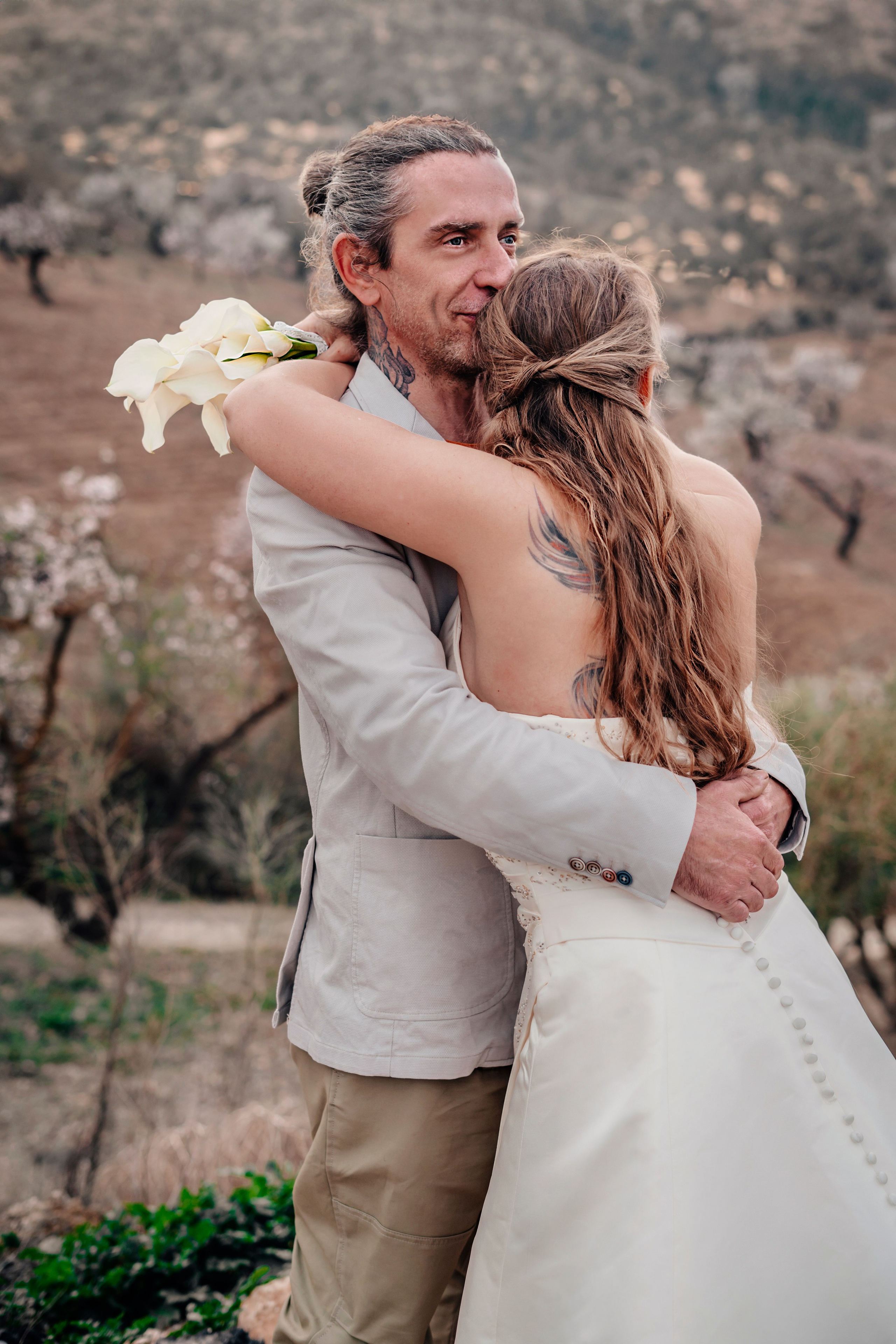 Свадебная прогулка в цветущем миндале. Анастасия Благова — Твой фотограф в Малаге 🇪🇸