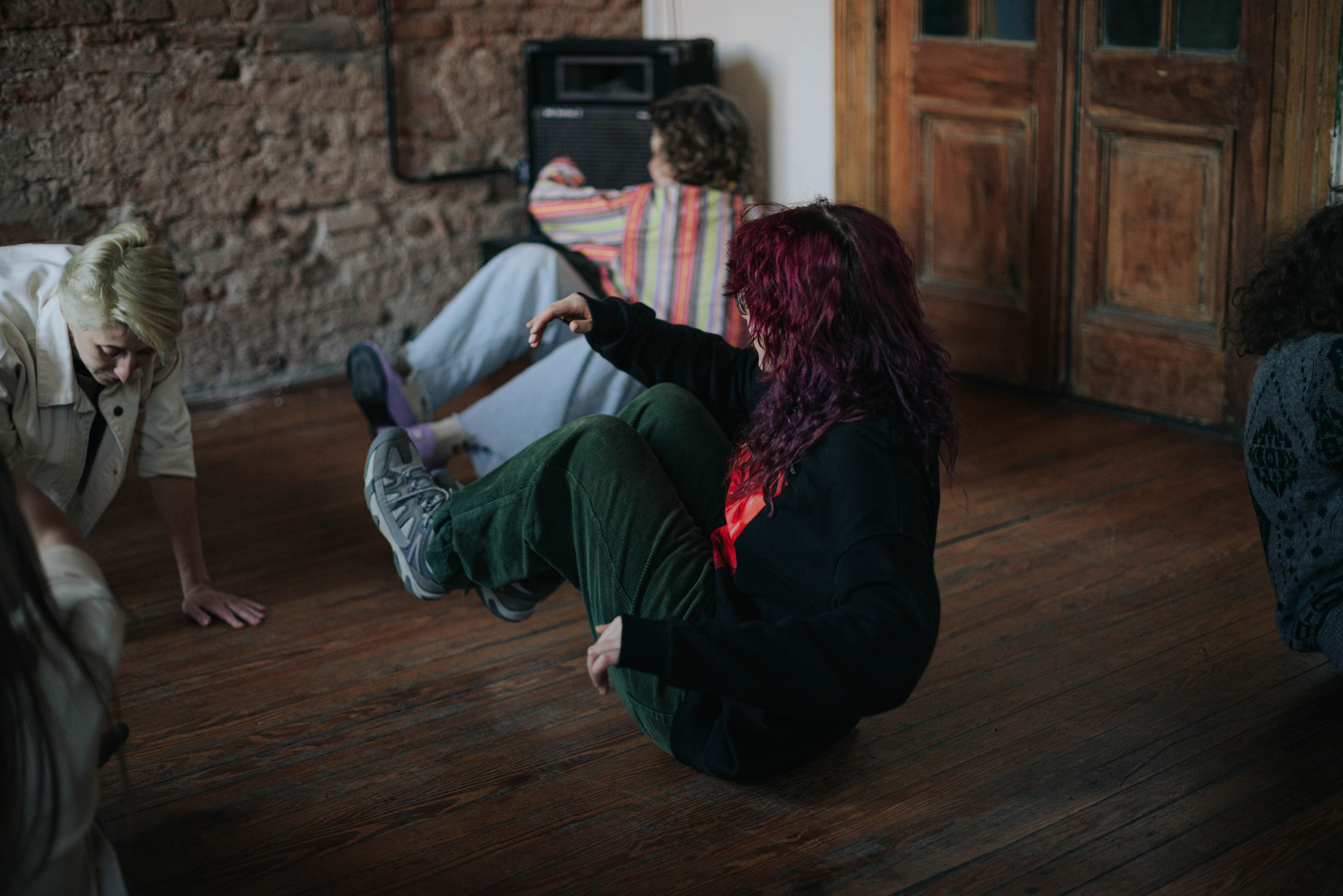 Репетиция @ojo.teatro. Photographer @elmirkami in the city of Buenos Aires