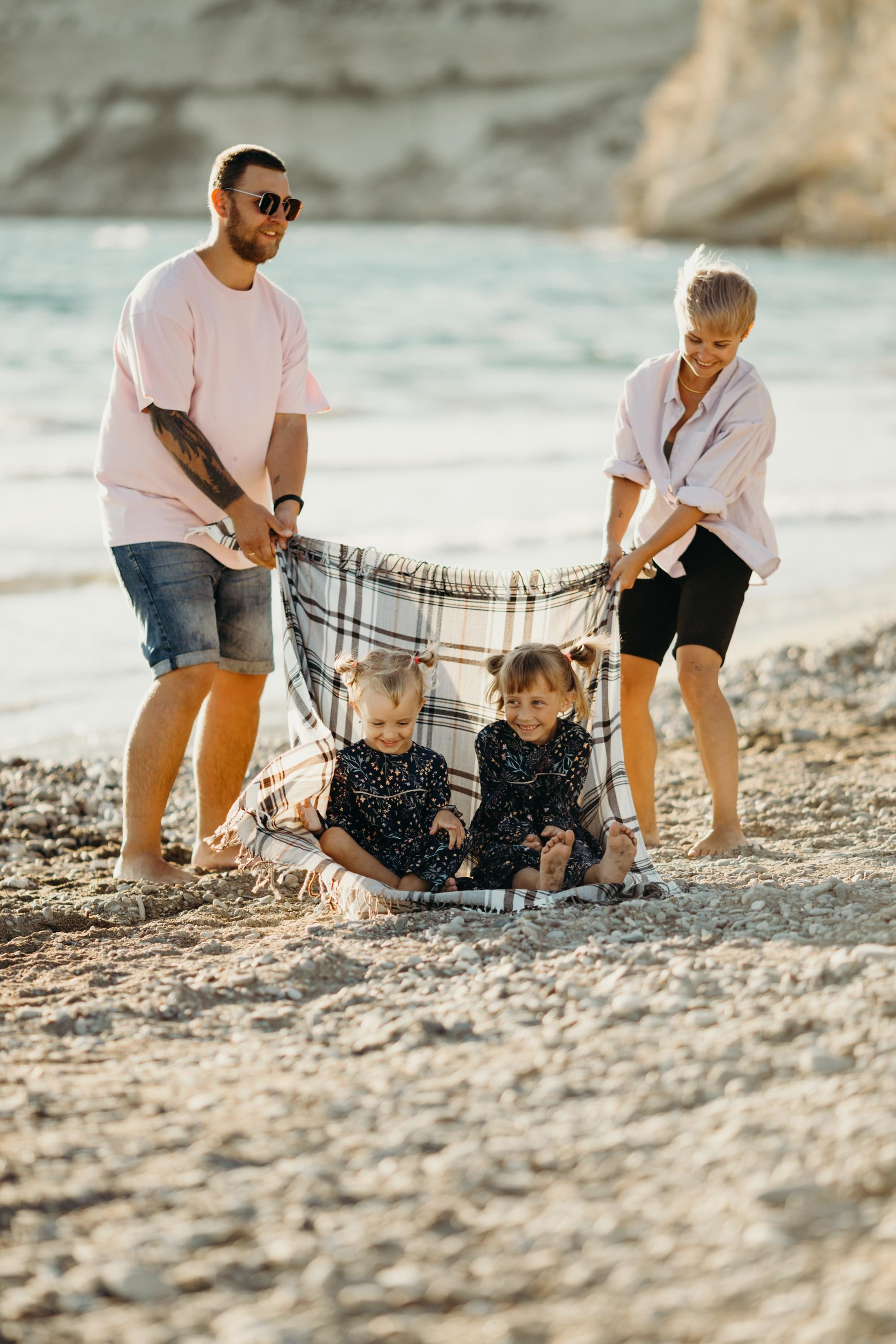 ANYA, JENYA, ARINA & VERA. Family and business portrait’s photographer in Cyprus