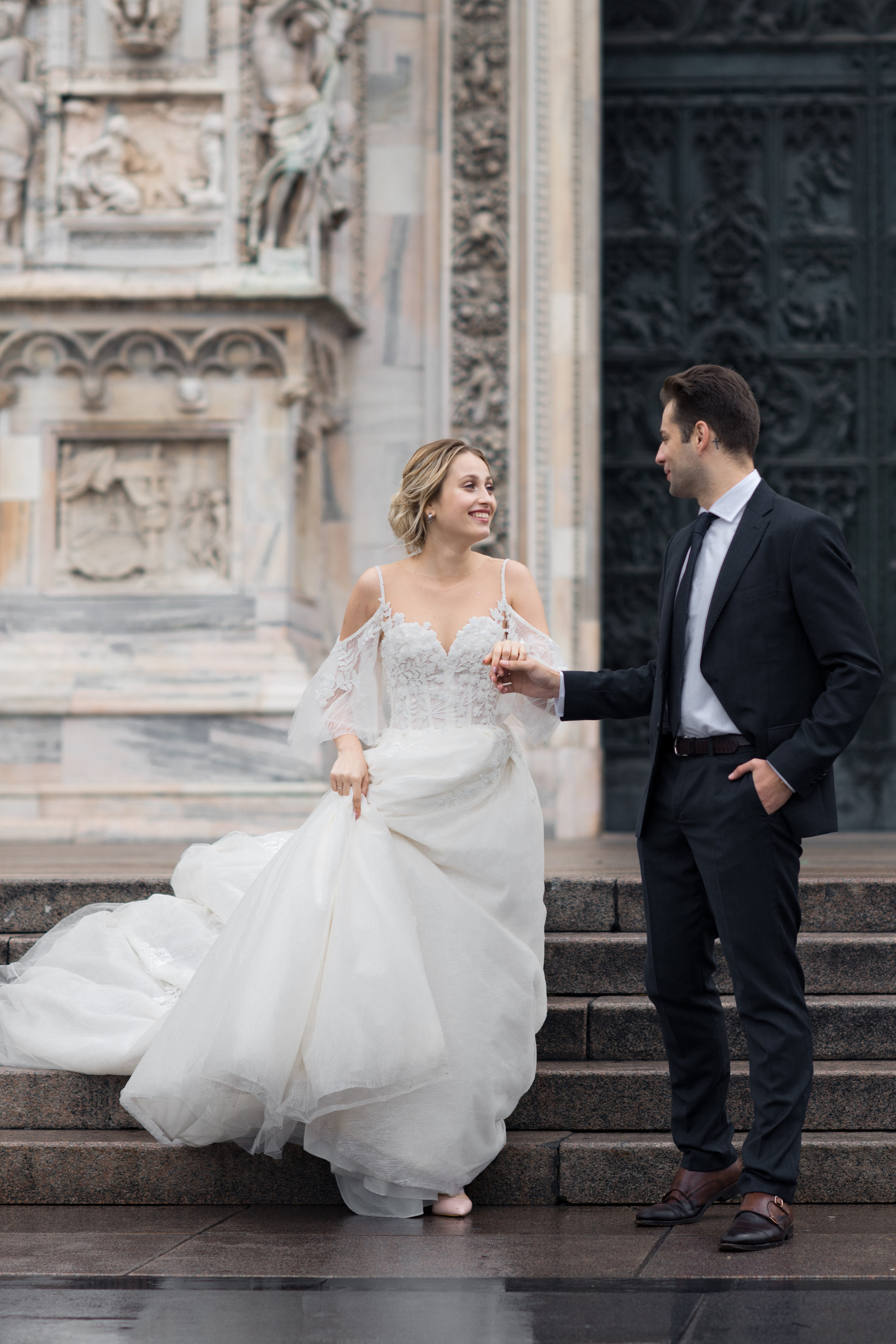 KATE & ANDREW Milan, Italy. I am Elena Altendorfer. Wedding photographer in Zurich and Switzerland