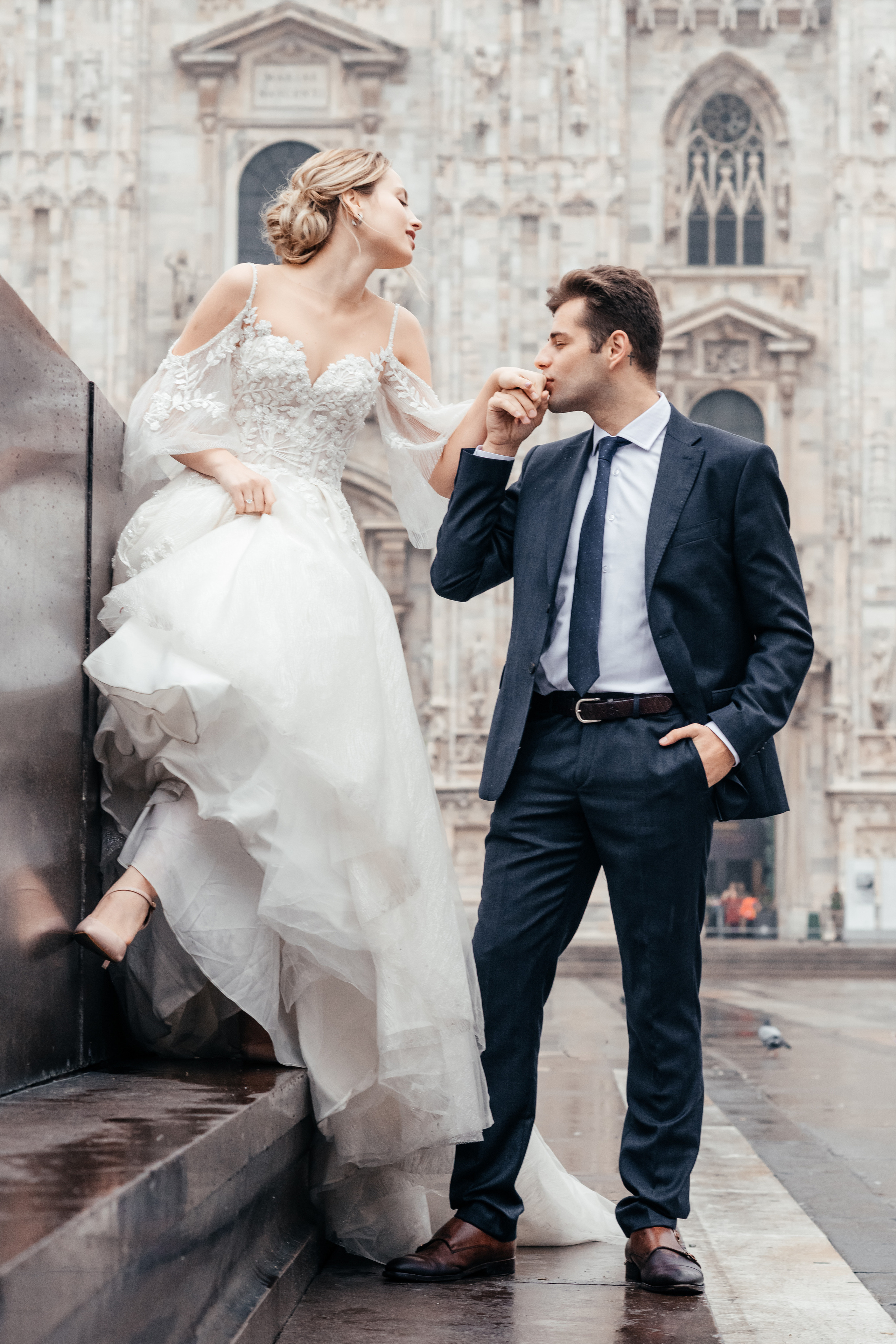 KATE & ANDREW Milan, Italy. I am Elena Altendorfer. Wedding photographer in Zurich and Switzerland