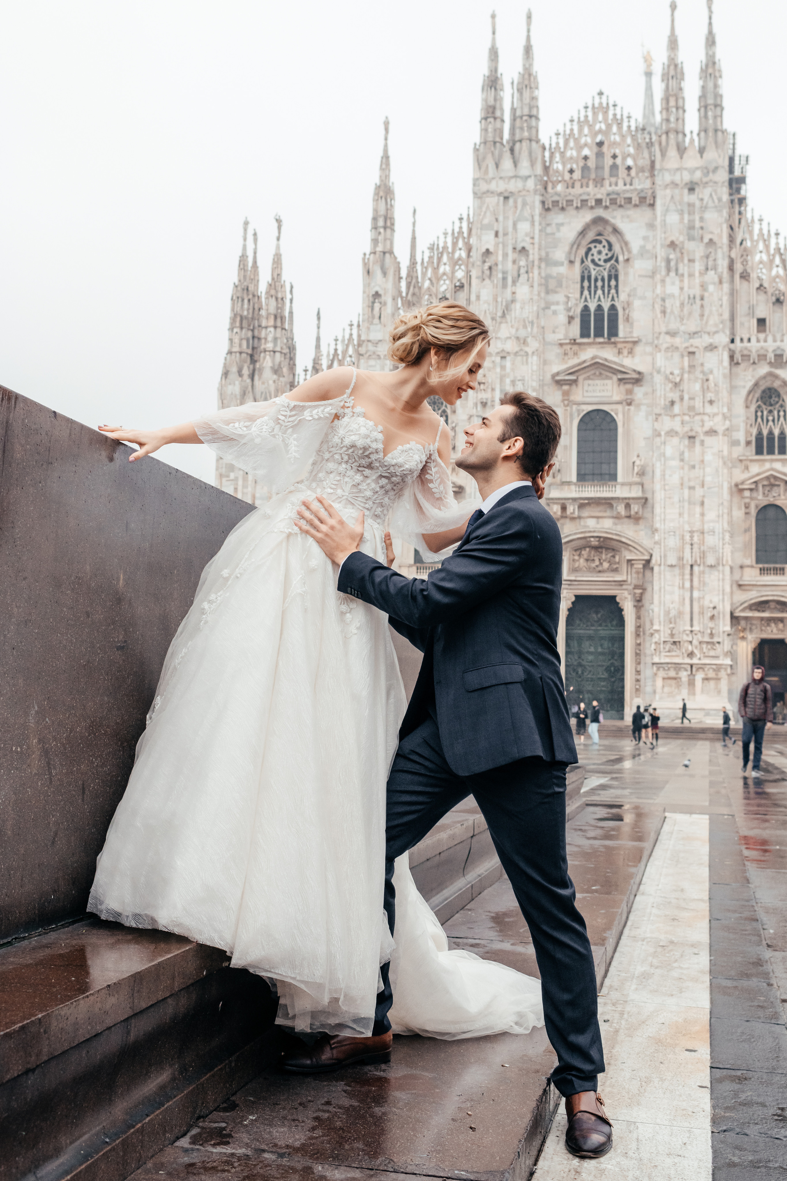 KATE & ANDREW Milan, Italy. I am Elena Altendorfer. Wedding photographer in Zurich and Switzerland