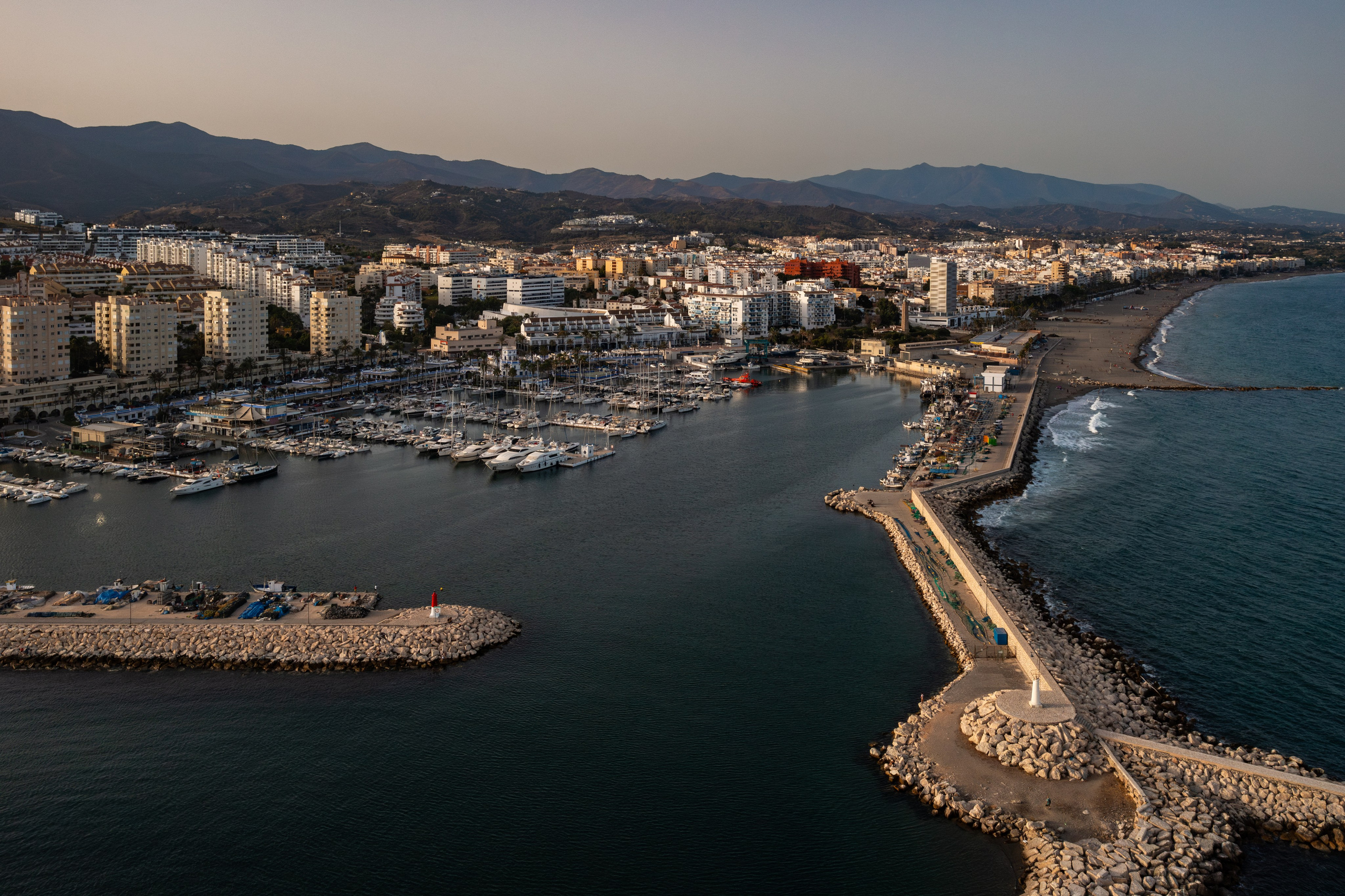 Estepona-based photographer captures the stunning beaches and city from above
