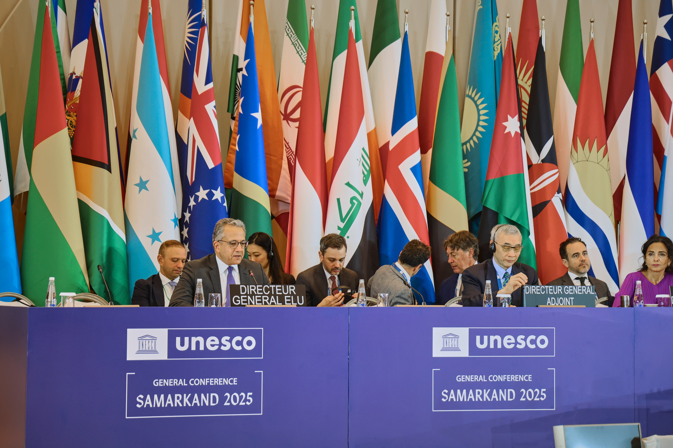 General conference UNESCO 2025 Uzbekistan. Photographer in Uzbekistan and Samarkand Djasur Marupov