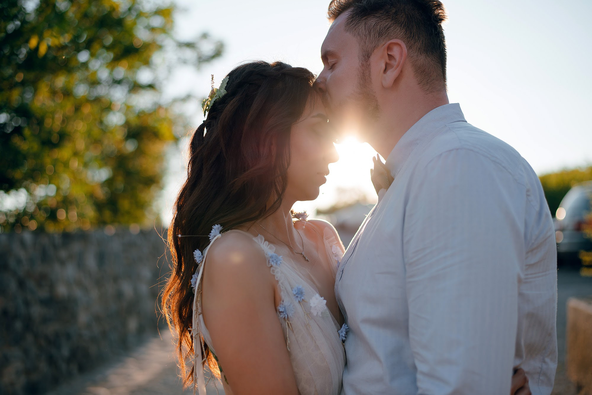 Romantic destination wedding in Czech republic Prague