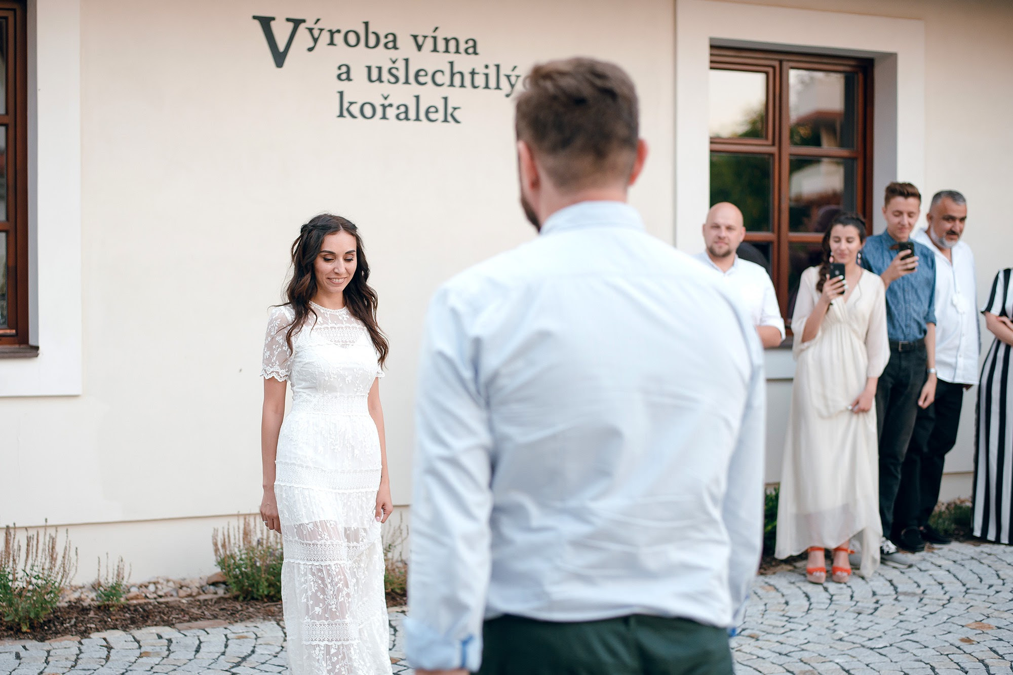 Romantic destination wedding in Czech republic Prague