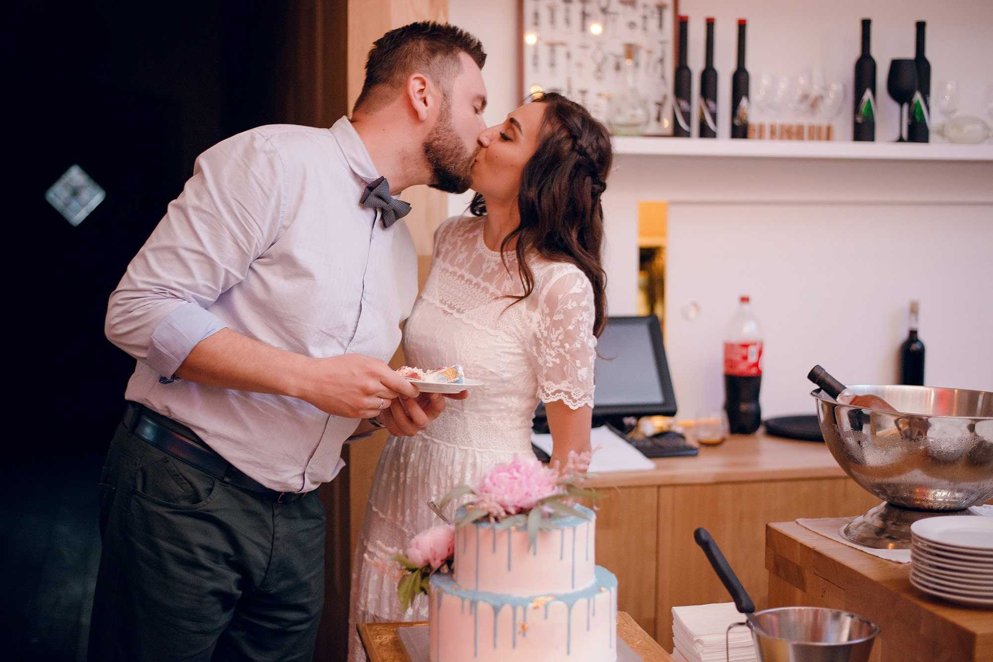 Romantic destination wedding in Czech republic Prague