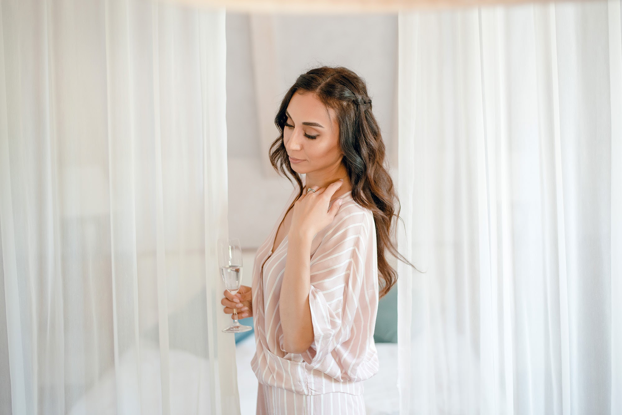 Romantic destination wedding in Czech republic Prague