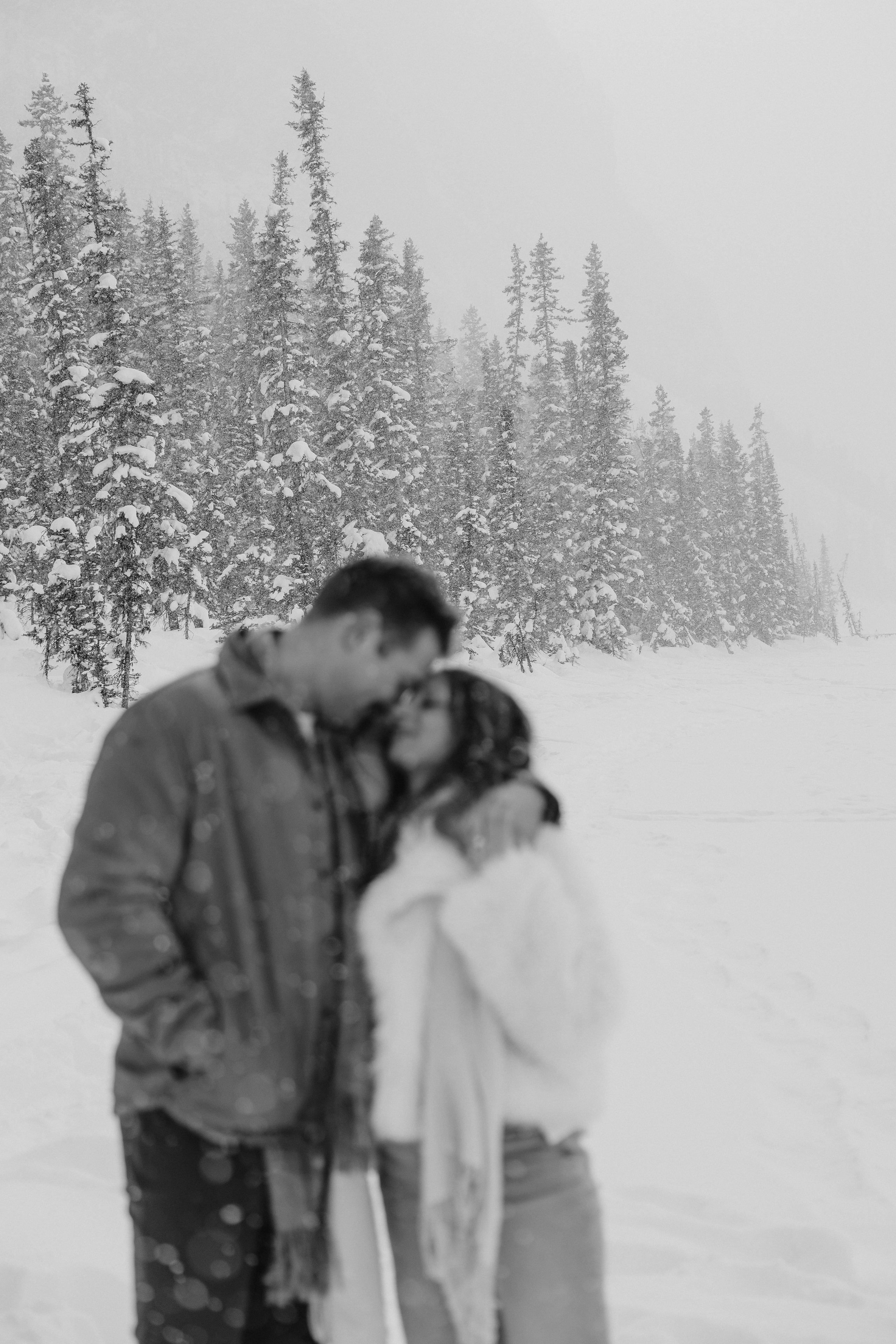 Lake Louise engagement session. Home
