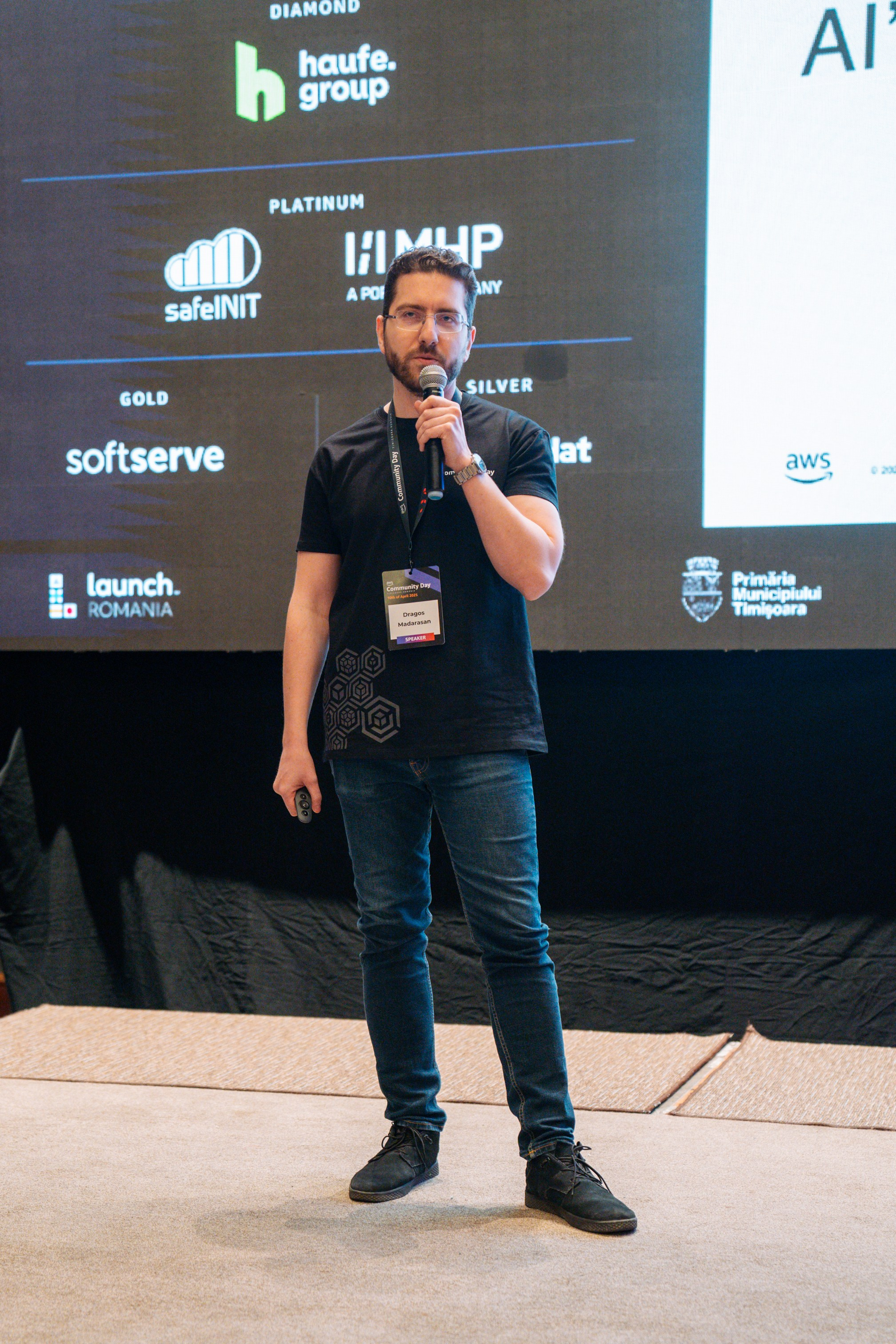 AWS Community Day 2025. Cozac Cristian Photographer
