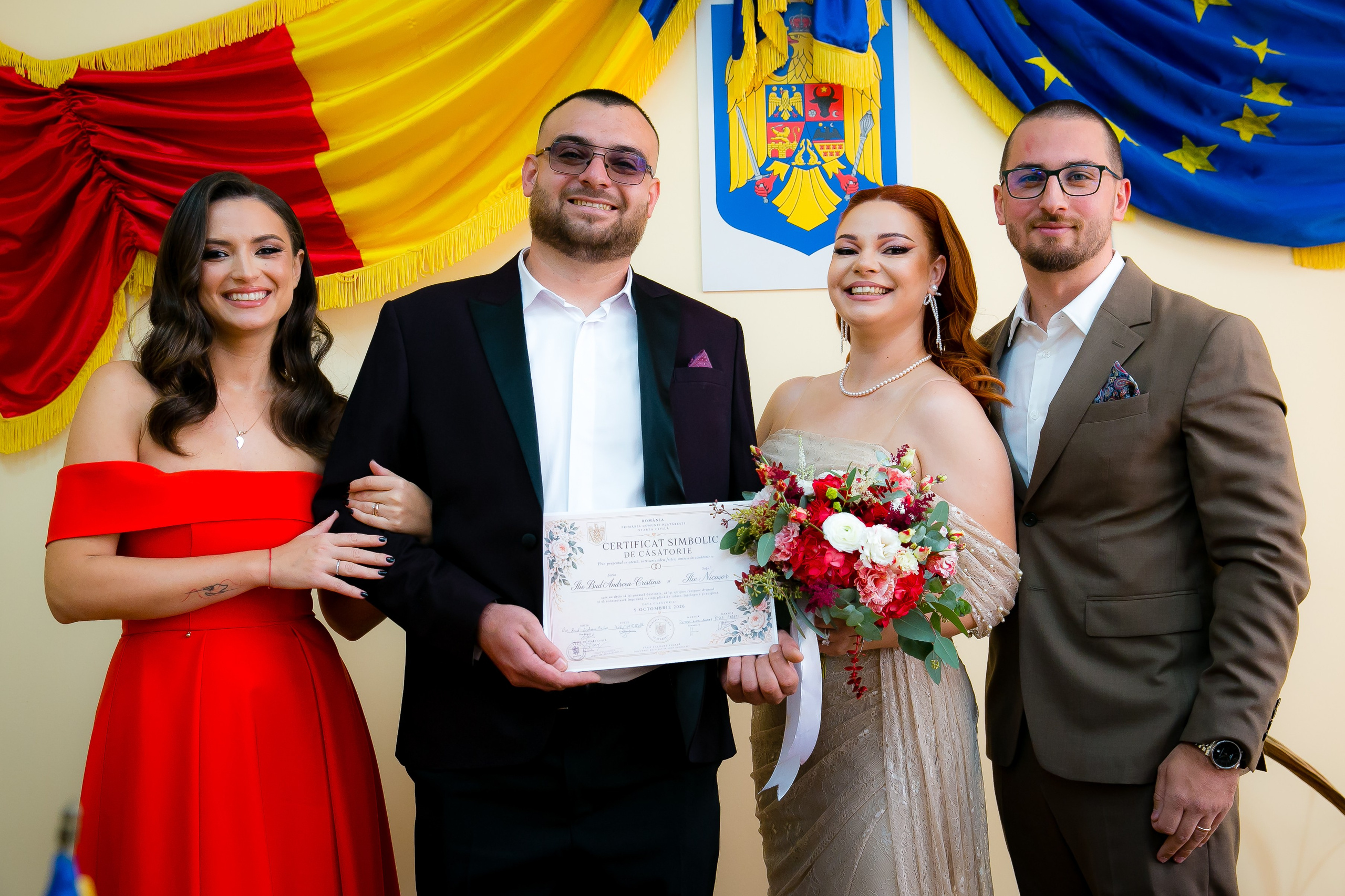 Andreea 💙 Nicușor | Cununie Civilă. DP Events — echipă foto-video din București, capturăm emoții și transformăm momentele în amintiri autentice