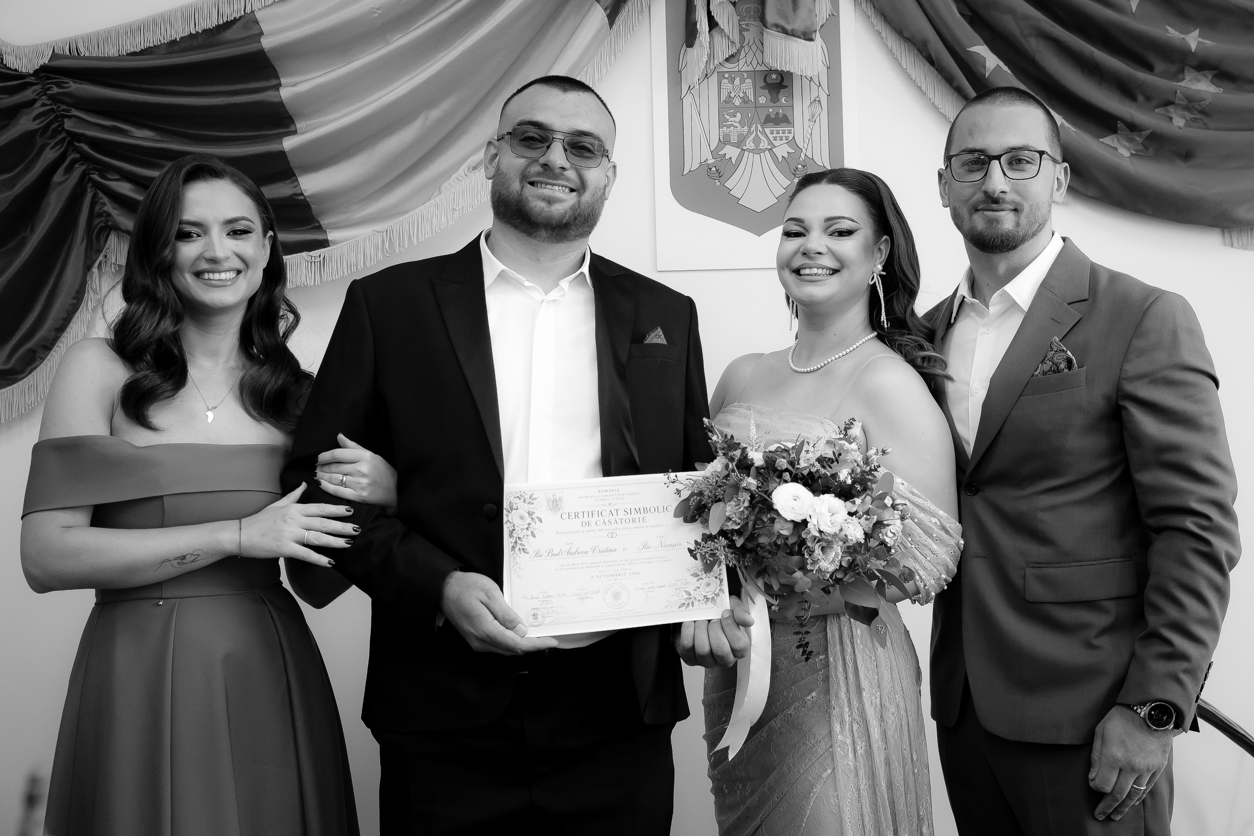 Andreea 💙 Nicușor | Cununie Civilă. DP Events — echipă foto-video din București, capturăm emoții și transformăm momentele în amintiri autentice