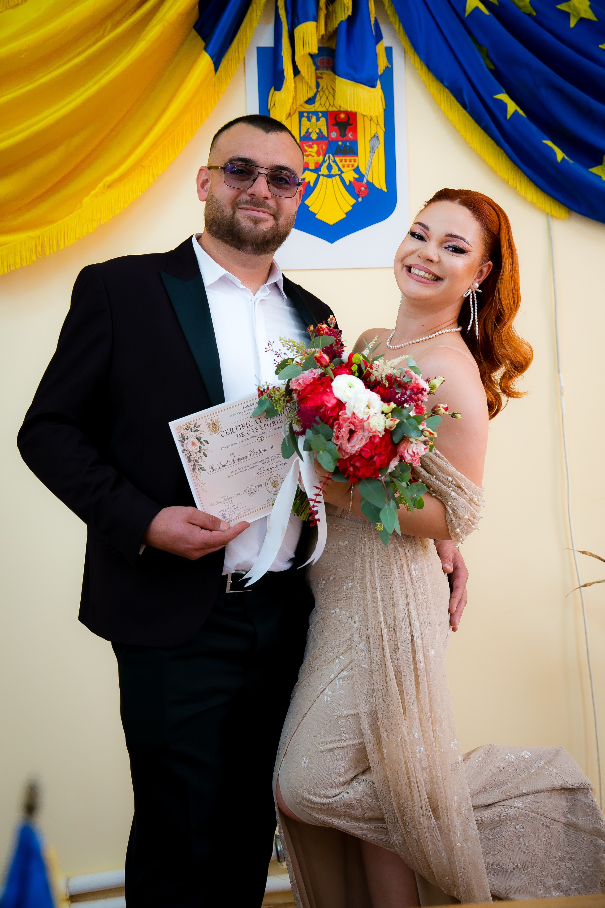 Andreea 💙 Nicușor | Cununie Civilă. DP Events — echipă foto-video din București, capturăm emoții și transformăm momentele în amintiri autentice