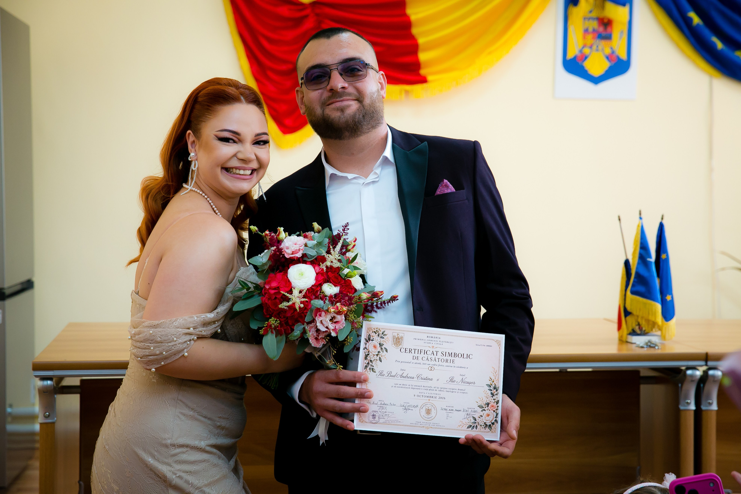 Andreea 💙 Nicușor | Cununie Civilă. DP Events — echipă foto-video din București, capturăm emoții și transformăm momentele în amintiri autentice