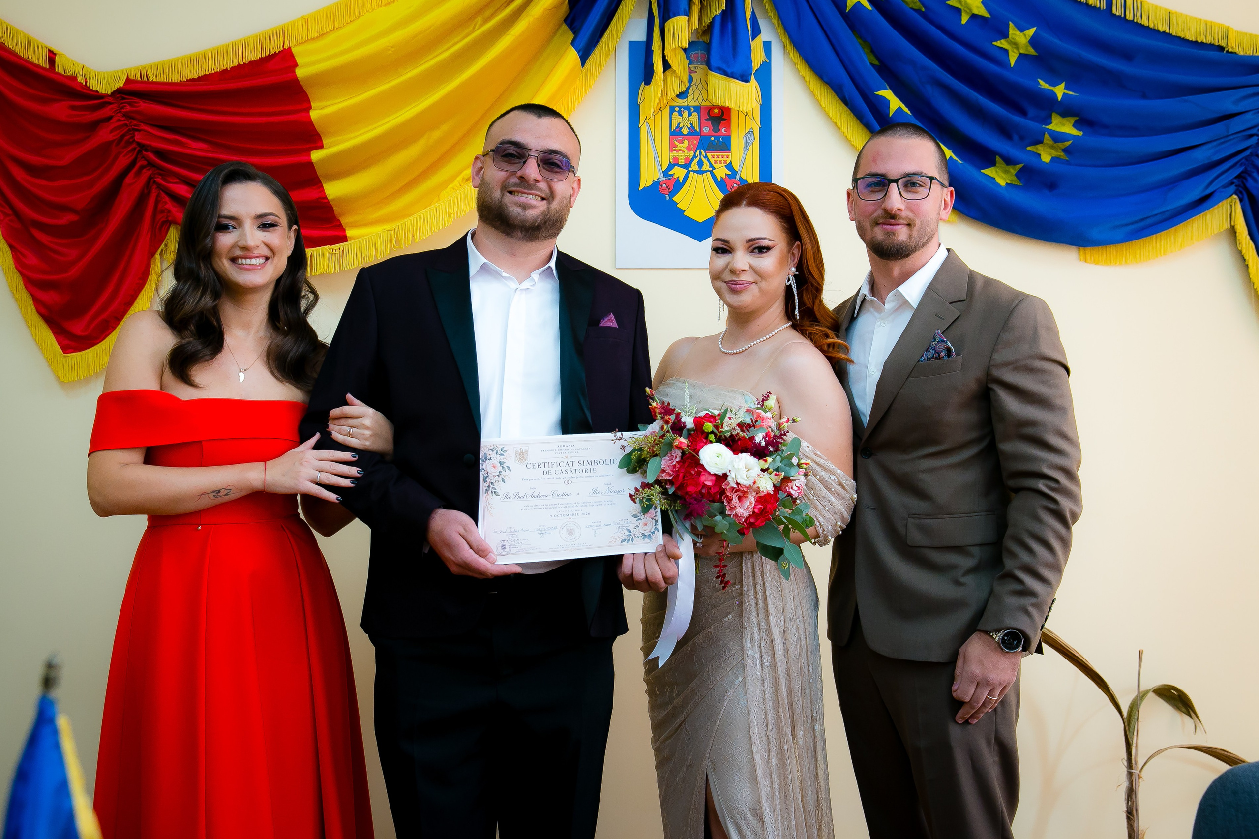 Andreea 💙 Nicușor | Cununie Civilă. DP Events — echipă foto-video din București, capturăm emoții și transformăm momentele în amintiri autentice