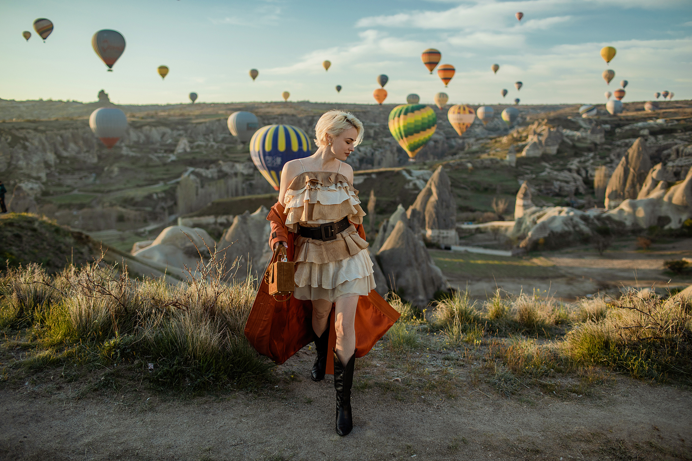 Cappadocia photo shoot. Julia Ganch I Fashion Wedding Photography I Cappadocia Turkey