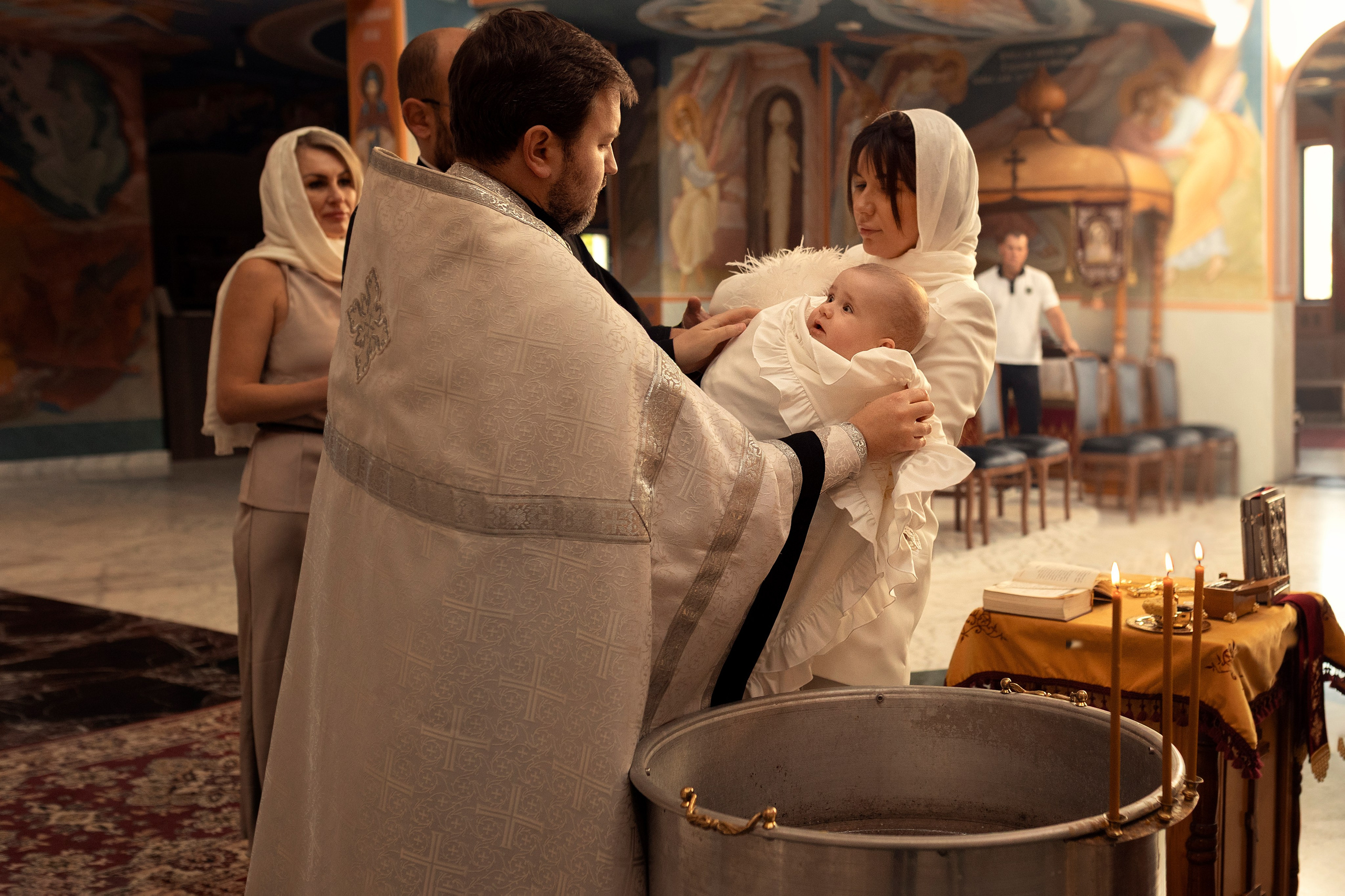 Крещение. Семейный и детский фотограф в Варшаве Мила Бобровская