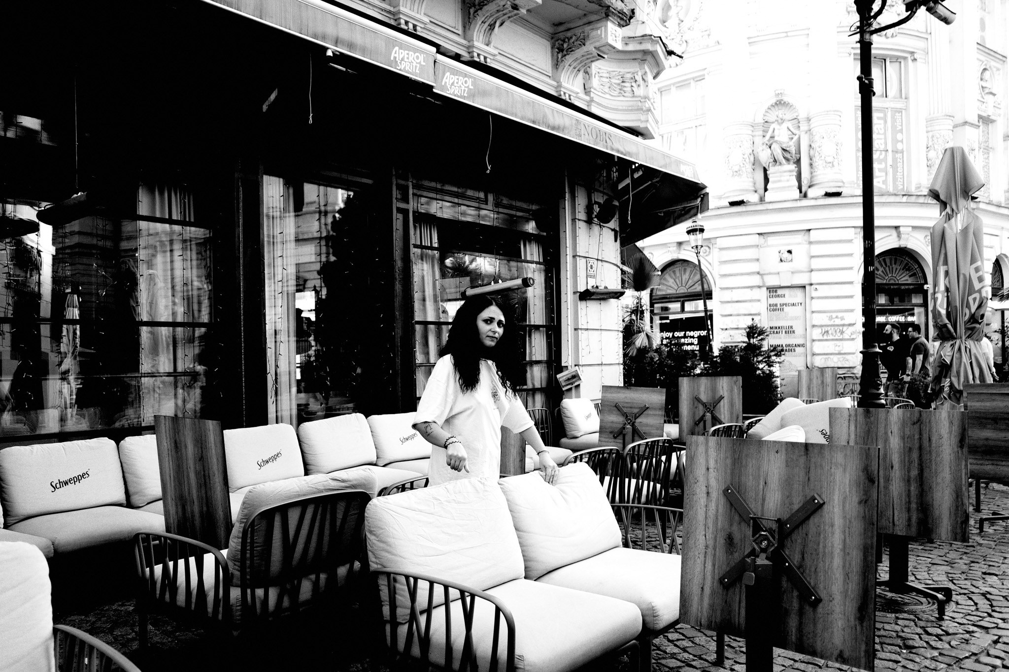 B&W Street. Humanistic street photographer in Bucharest