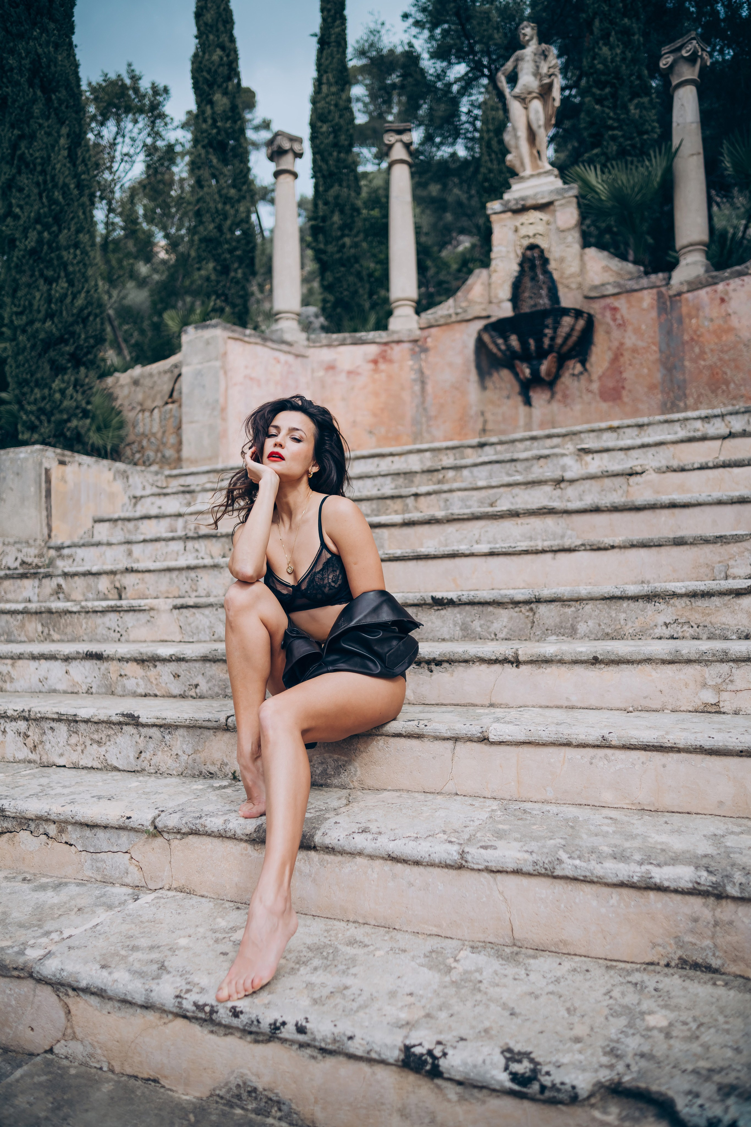 Lady in red. Fotógrafo en Palma de Mallorca