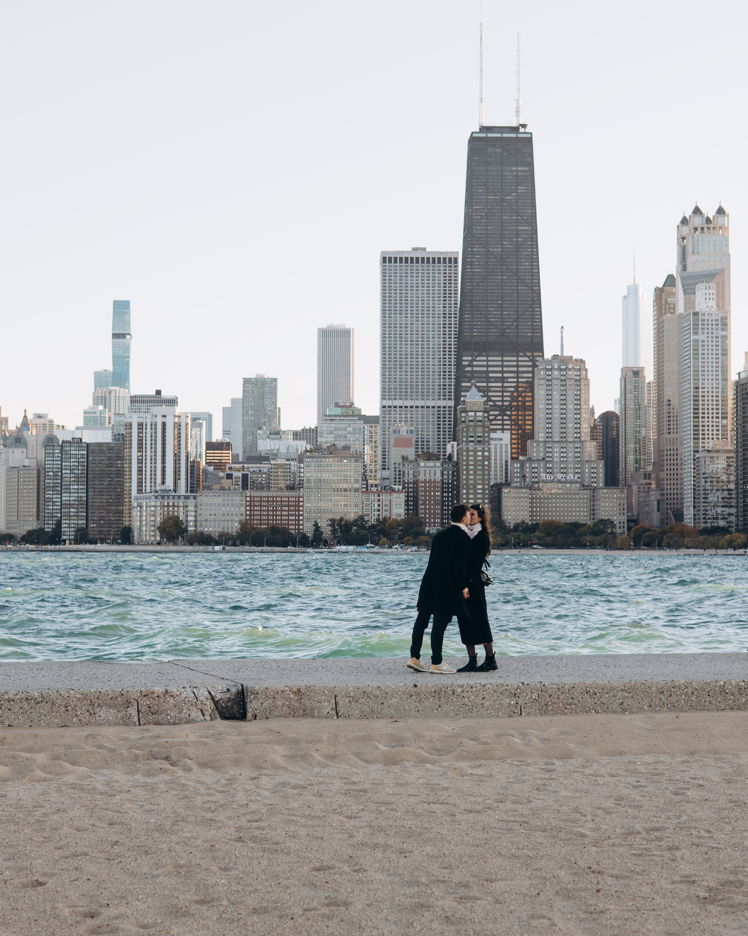 North Lake Shore Proposal — Chicago Photographer — Margarita Chudinova