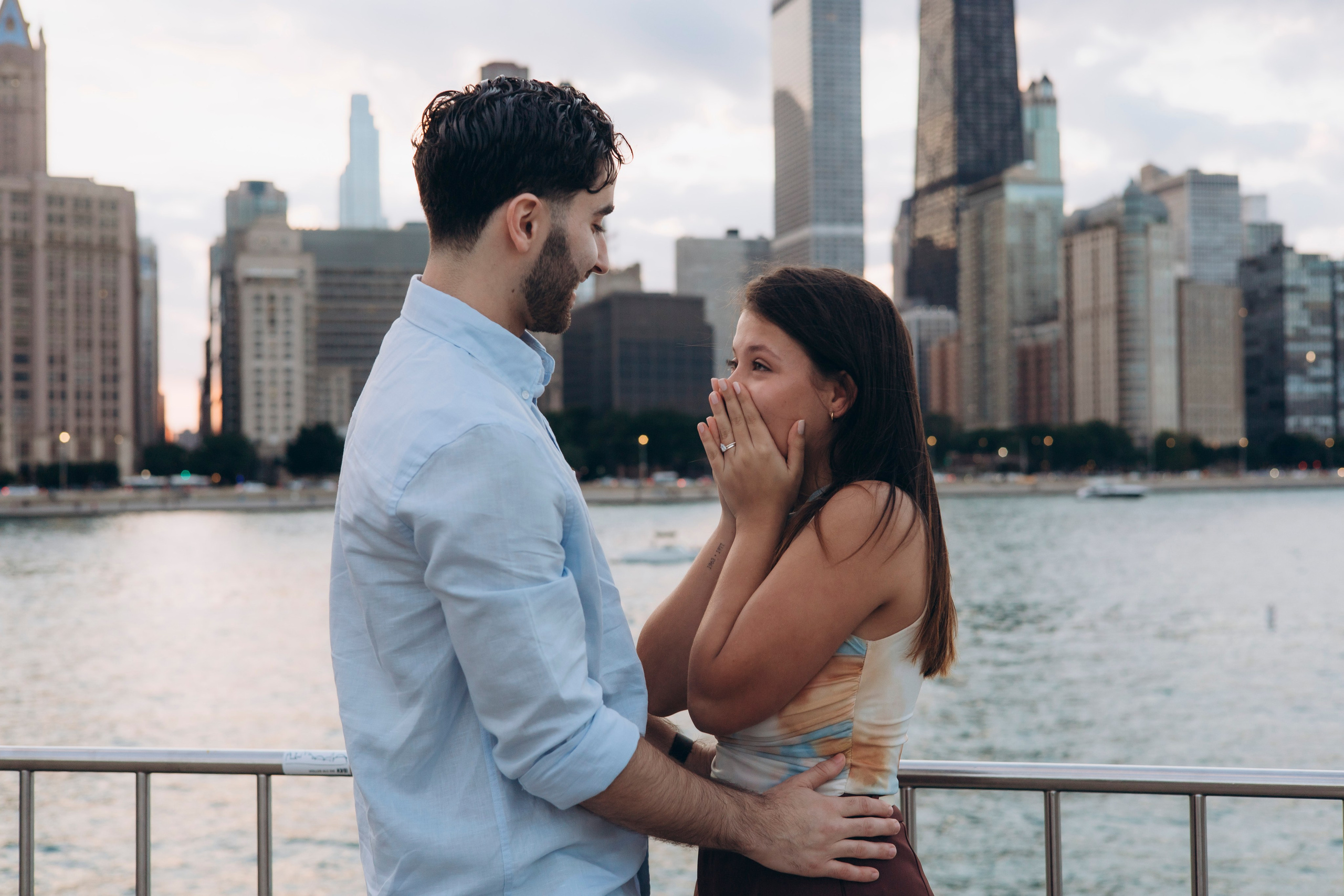 Milton Lee Olive Park Proposal — Chicago Photographer