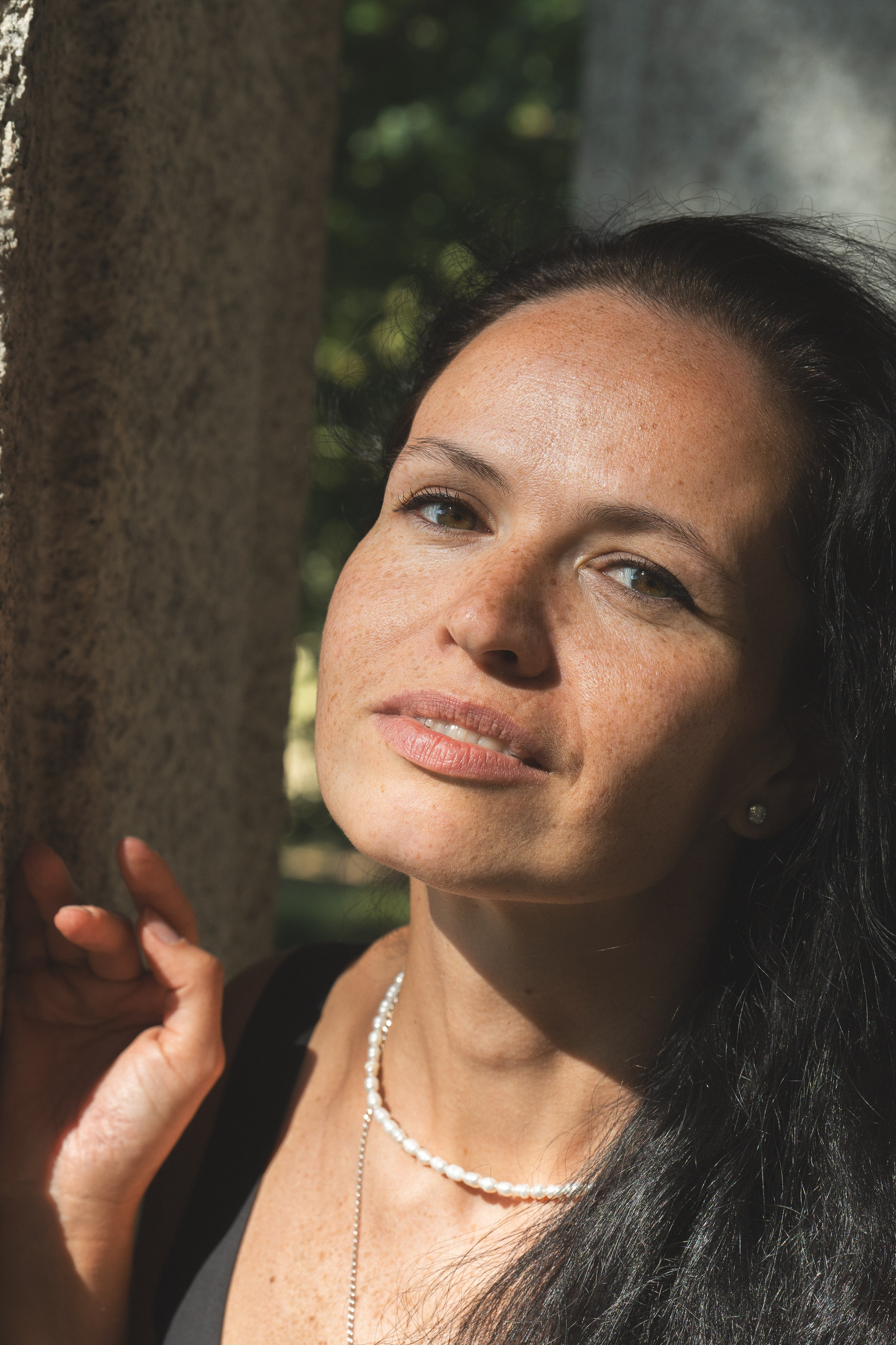 Women’s portrait photoshoot in Orta San Giulio
