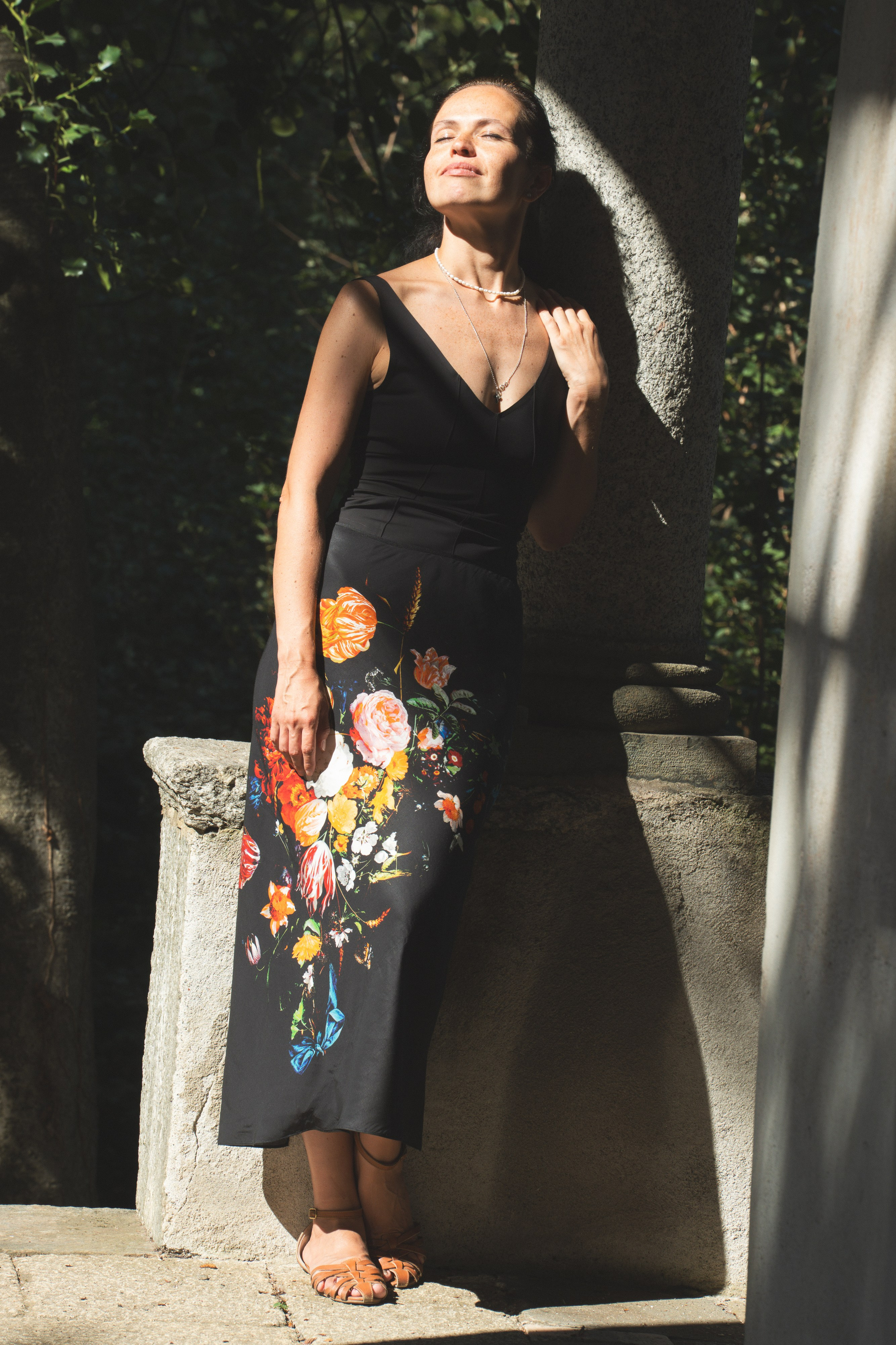 Women’s portrait photoshoot in Orta San Giulio