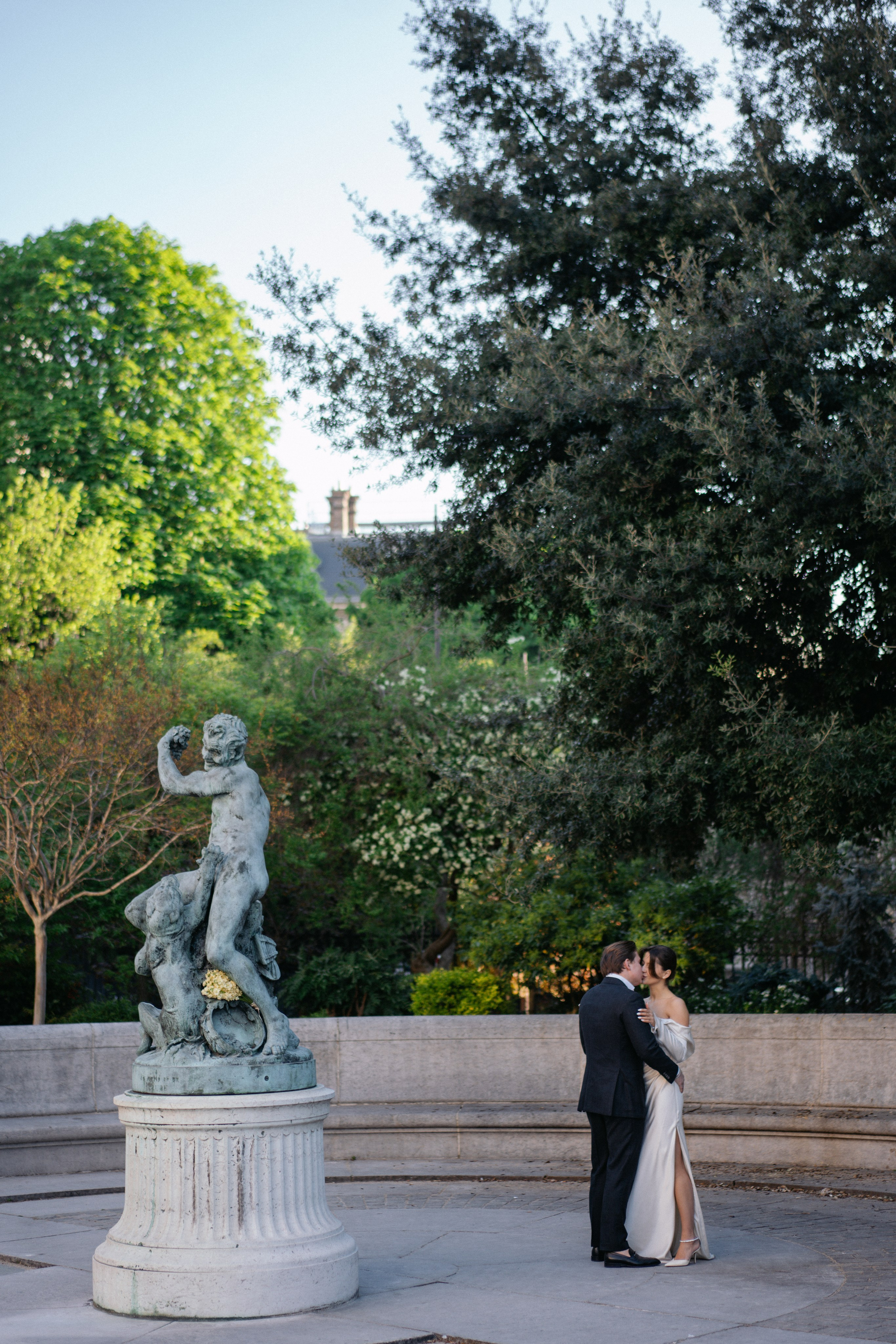 парная фотосессия в Париже, свадьба для двоих
