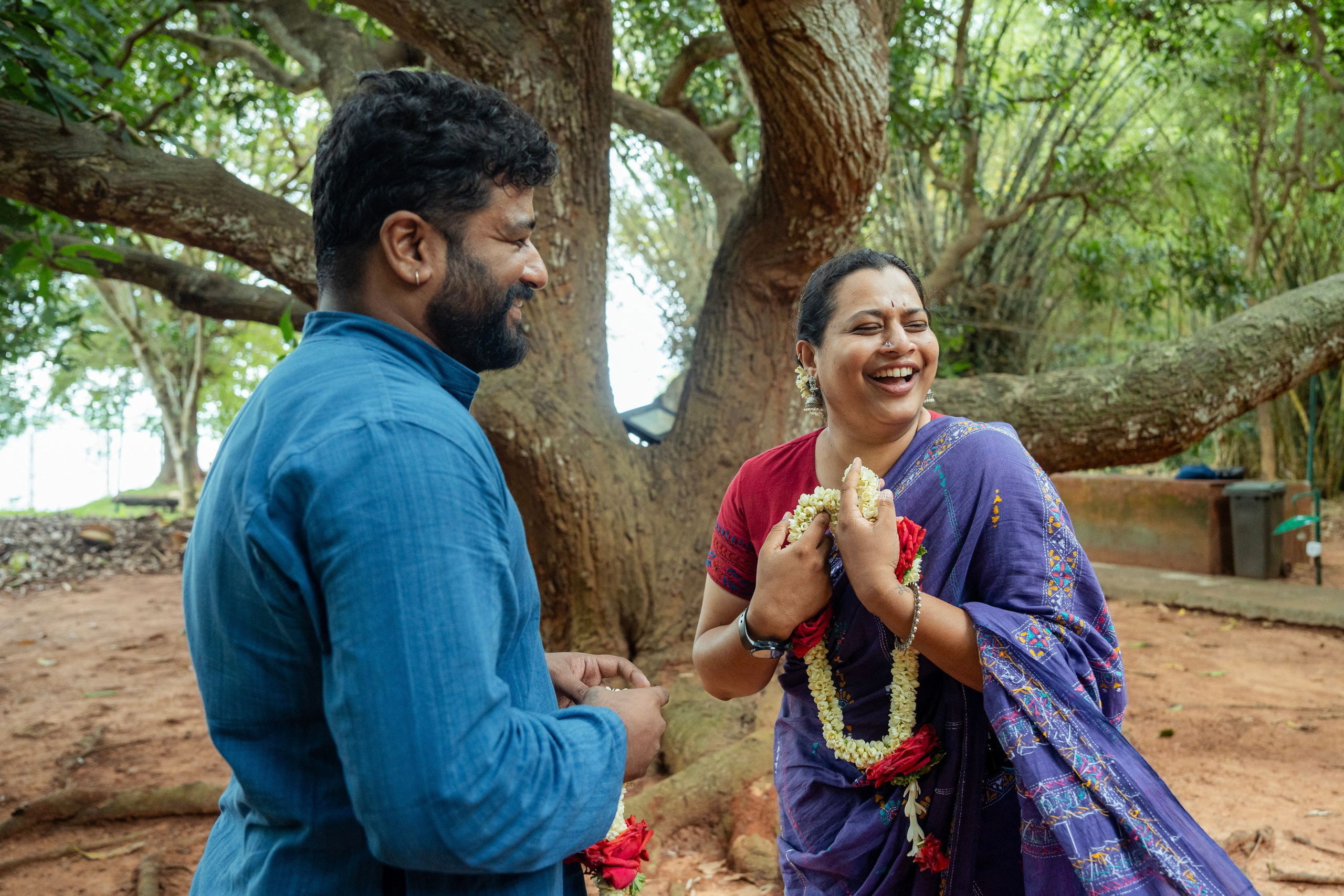 Shraddha & Sumukha, Mantra Mangalya Wedding under a Mango Tree, Red Earth Kabini | Truly Yours