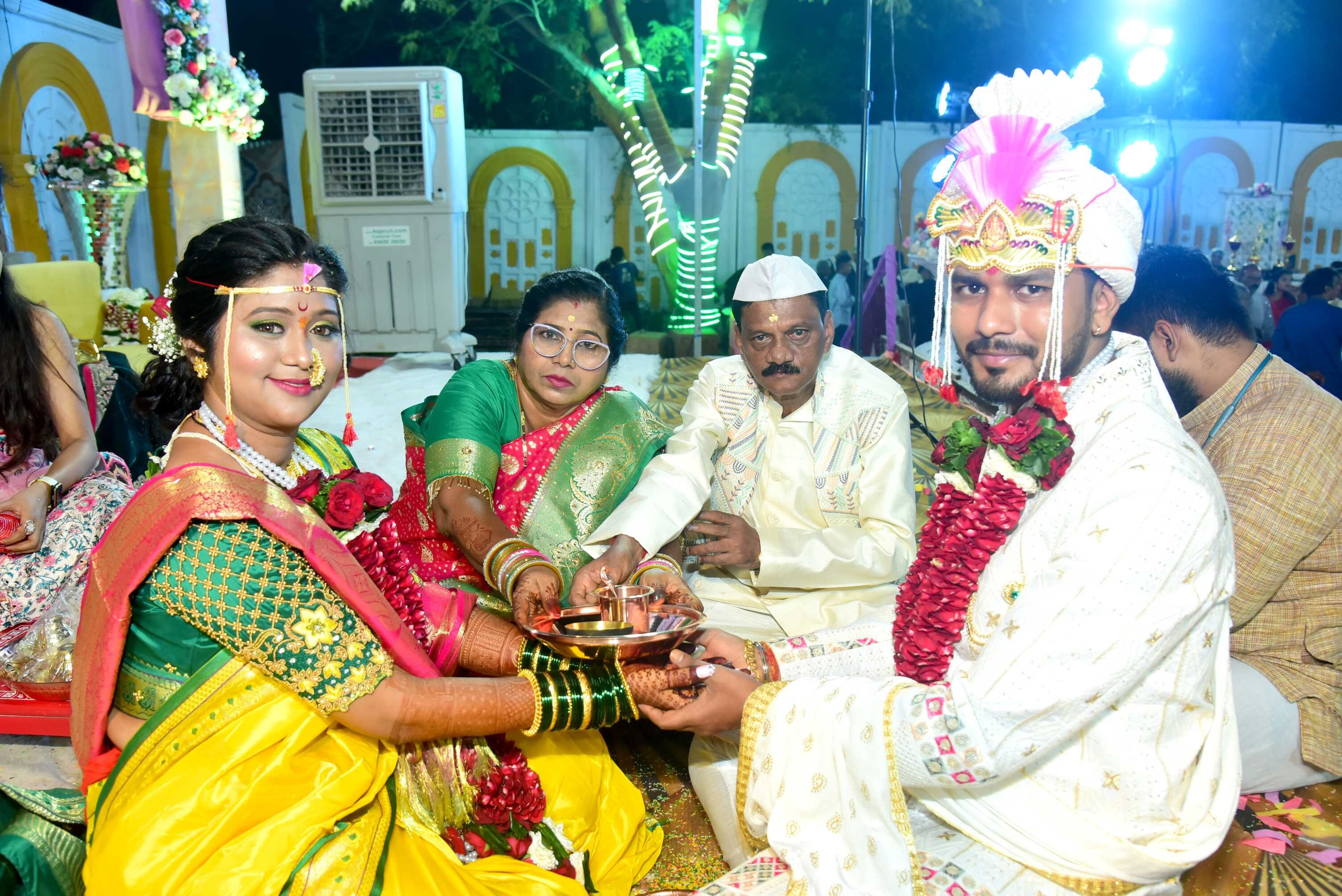 Divya weds Siddhesh. “Ajay Digital Photo Studio — Capturing Timeless Wedding Moments”