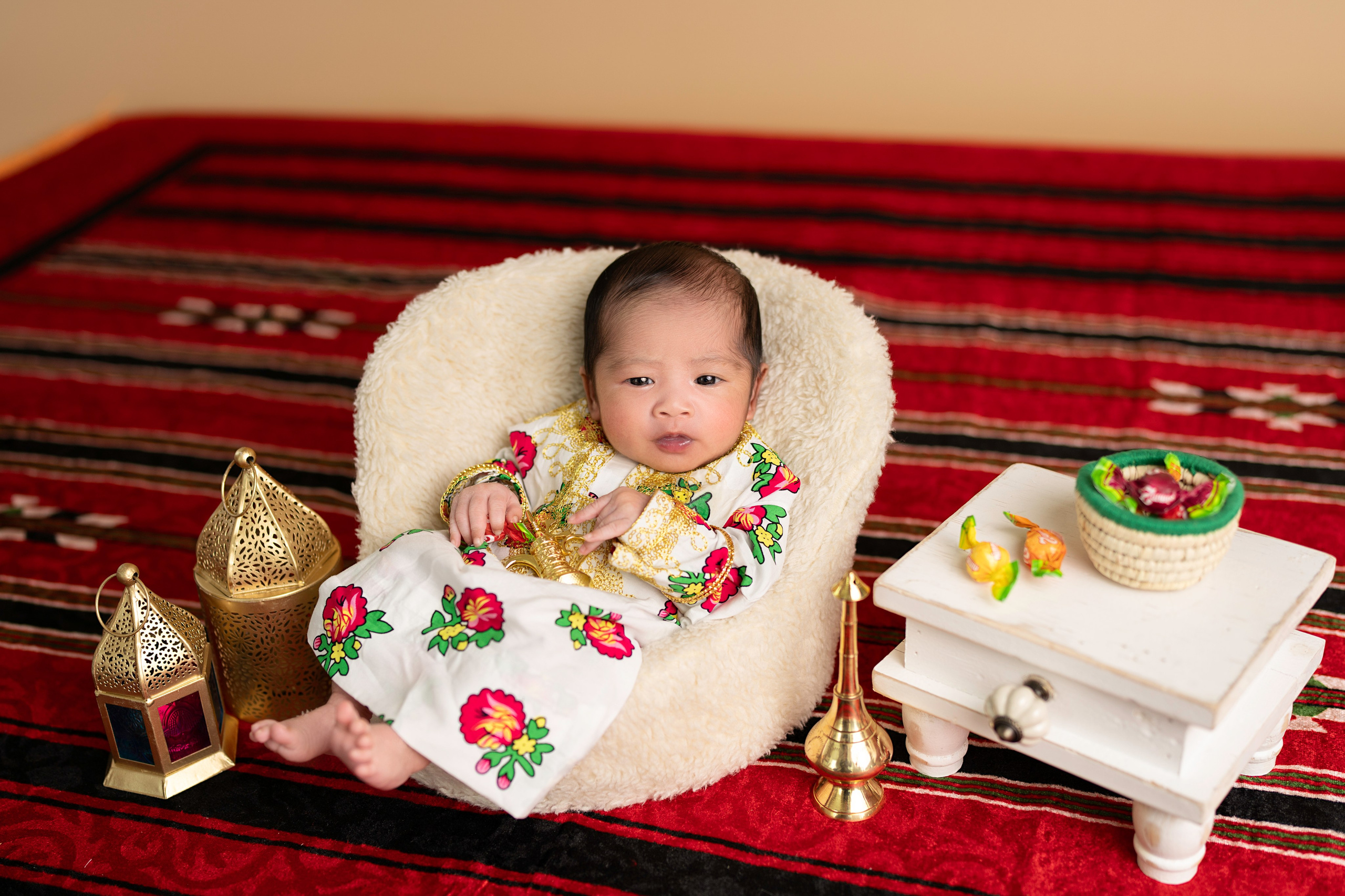 NEWBORN PHOTOGRAPHY. Newborn, Sitter and Cake Smash Photographer in Doha, Qatar